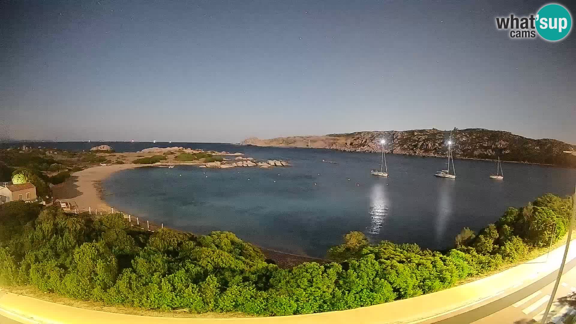 Webcam Rena di Levante – Vue en direct depuis Capo Testa