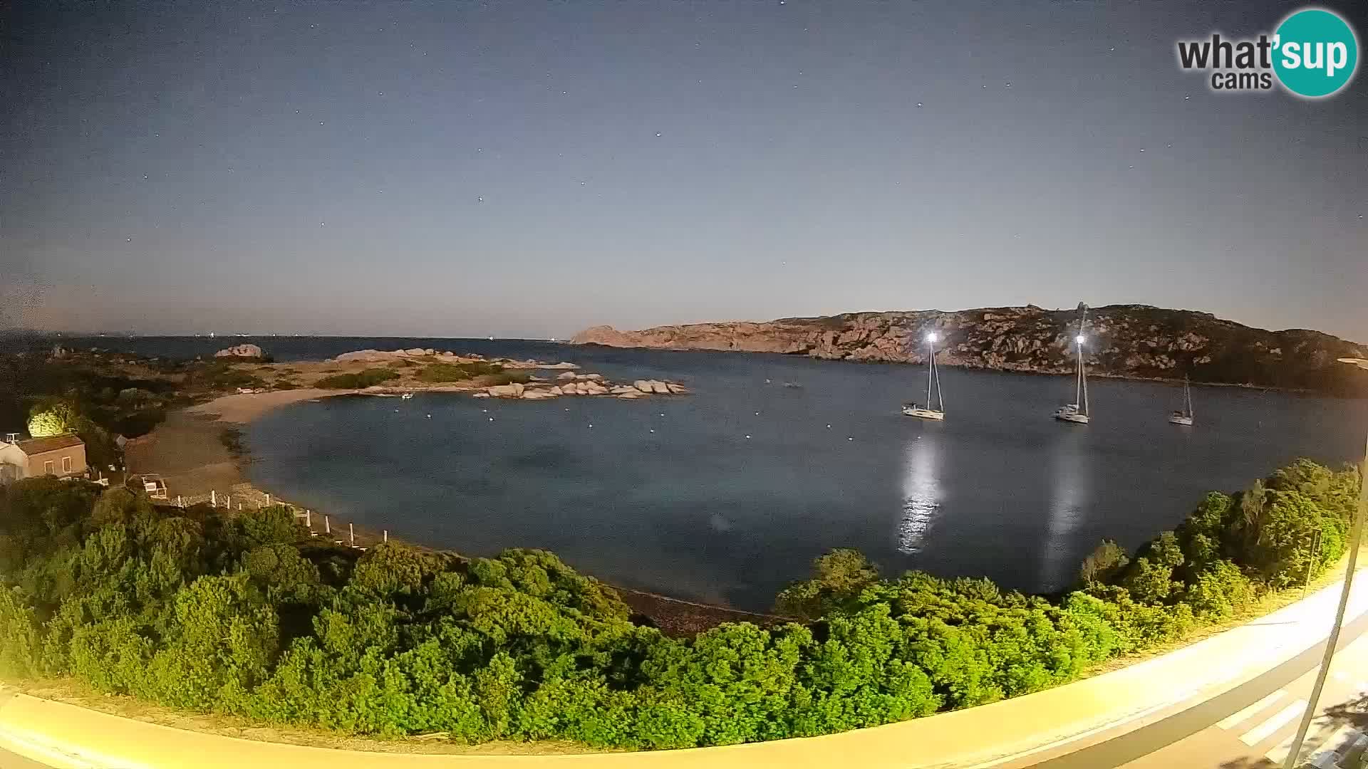 Webcam Rena di Levante – Live View from Capo Testa
