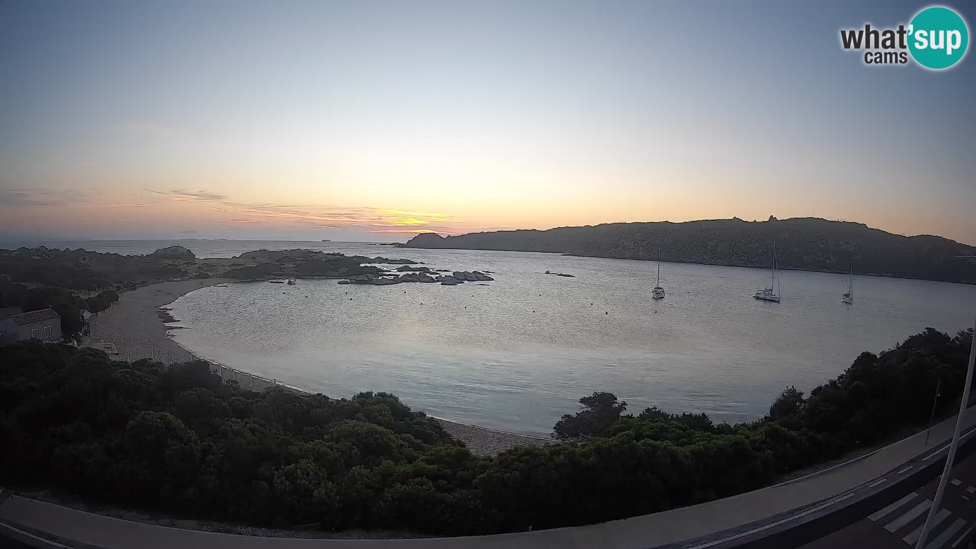 Webcam Rena di Levante – Live View from Capo Testa