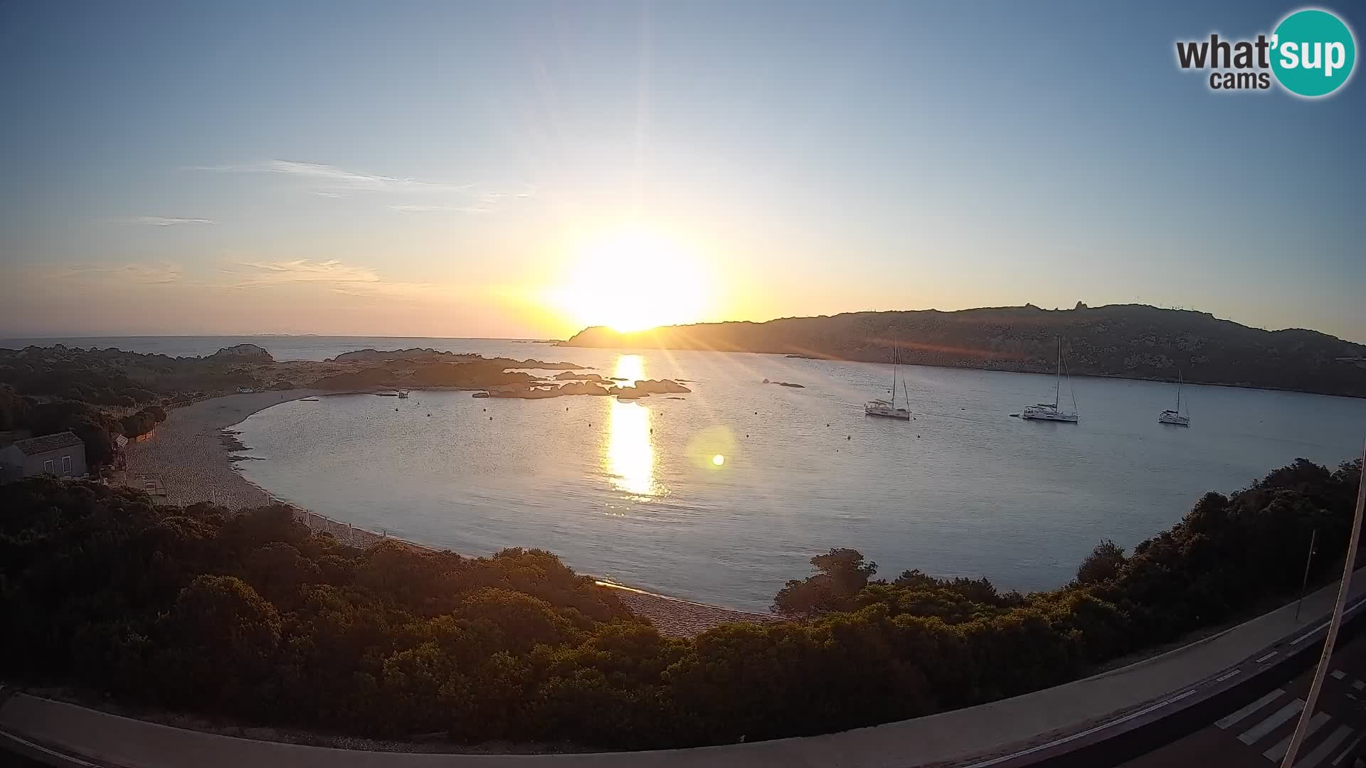 Webcam Rena di Levante – Vista en directo desde Capo Testa