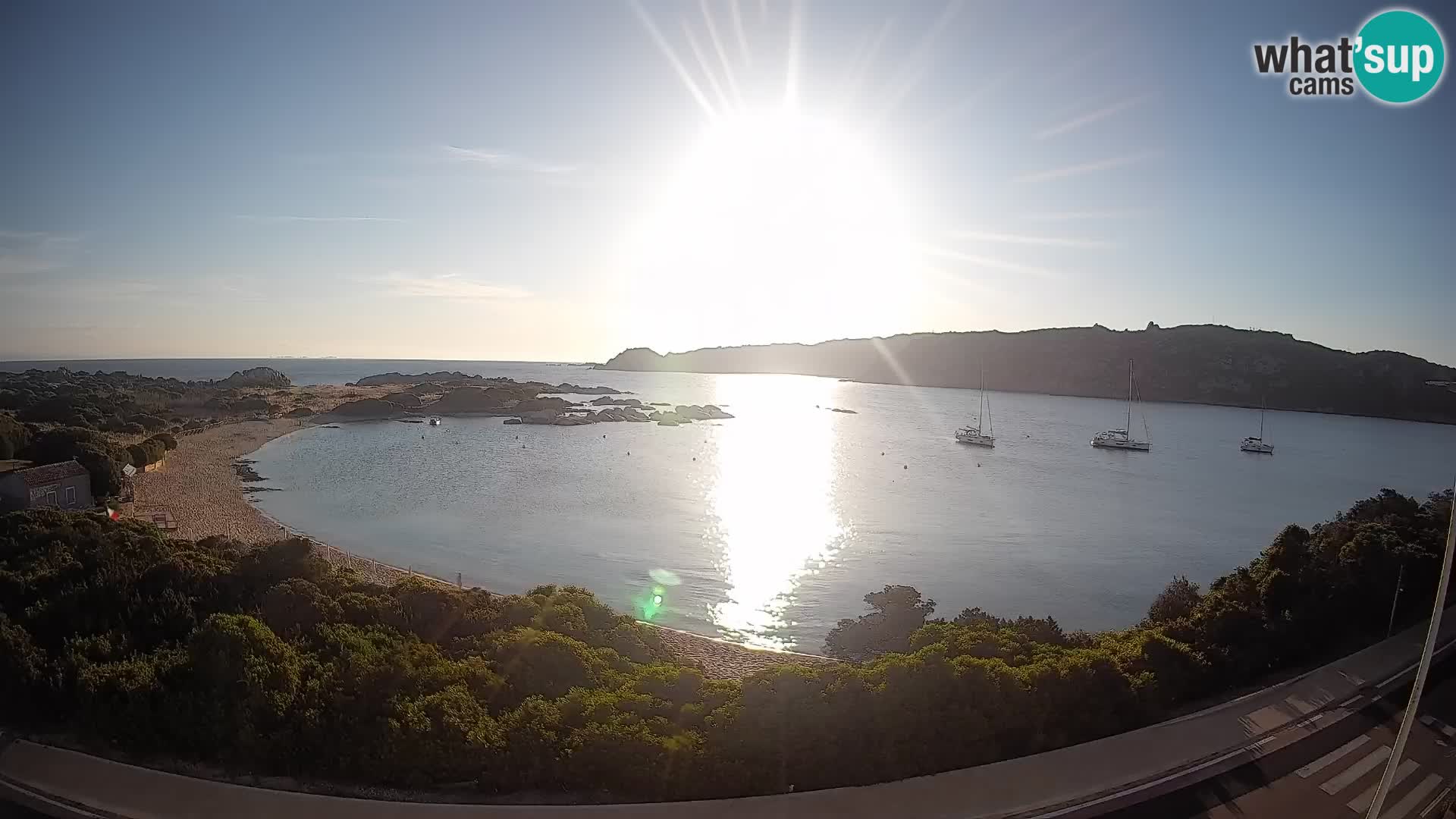 Webcam Rena di Levante – Vista live da Capo Testa