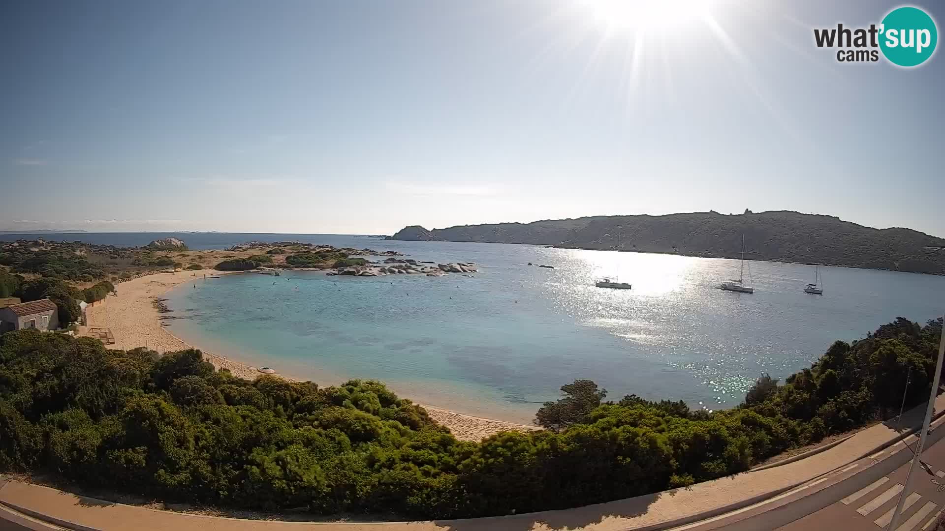 Webcam Rena di Levante – Vista en directo desde Capo Testa