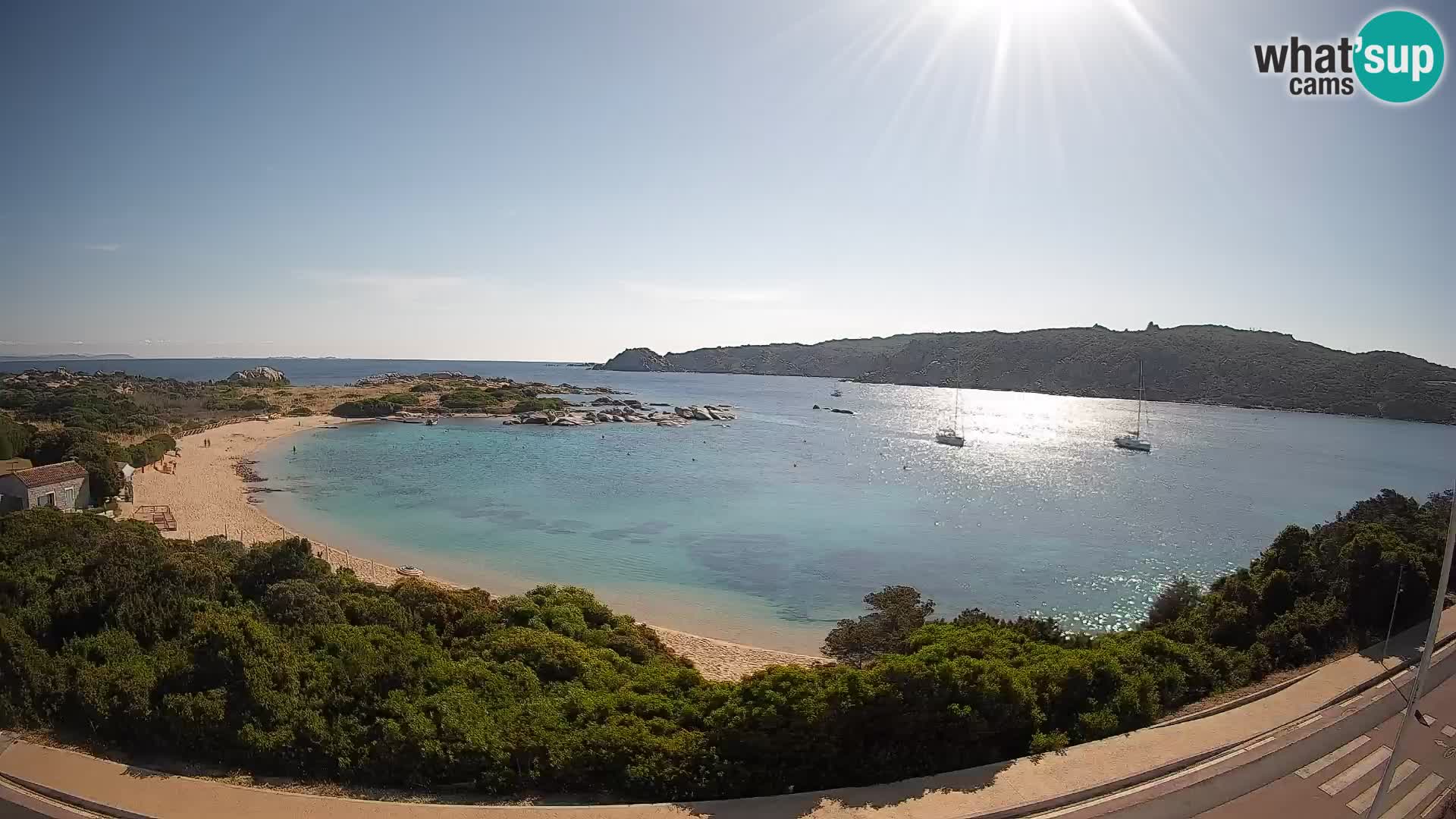 Webcam Rena di Levante – Vue en direct depuis Capo Testa