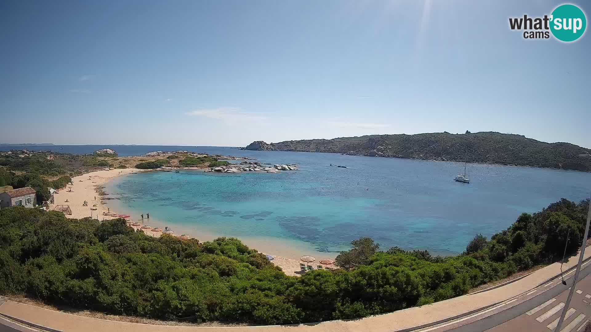 Webcam Rena di Levante – Liveblick von Capo Testa