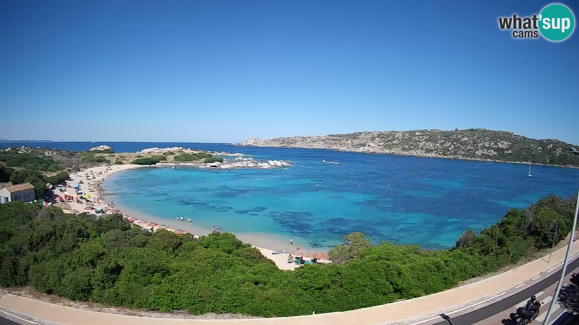 Webcam Rena di Levante – Vista en directo desde Capo Testa