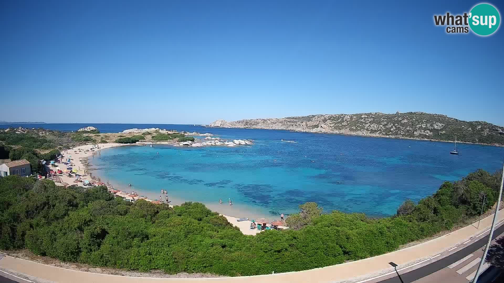 Webcam Rena di Levante – Vue en direct depuis Capo Testa