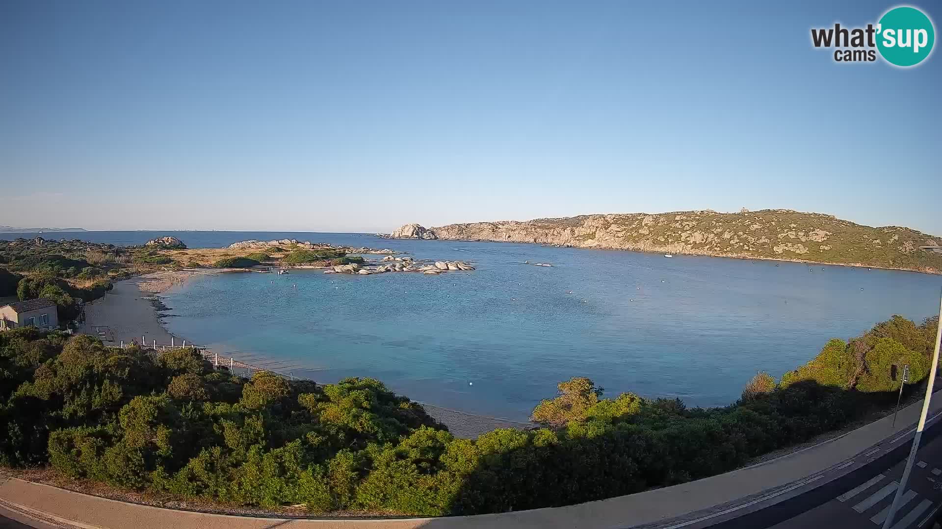 Webcam Rena di Levante – Vue en direct depuis Capo Testa