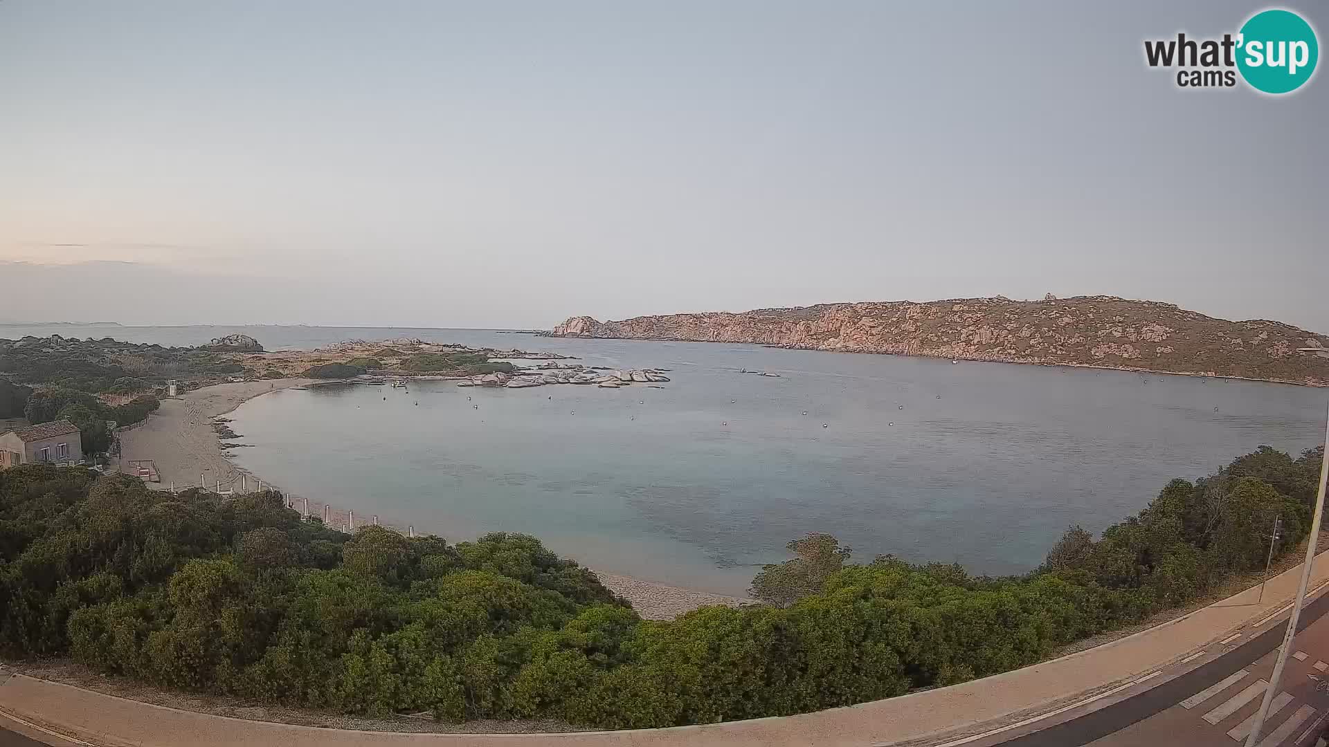 Webcam Rena di Levante – Live View from Capo Testa