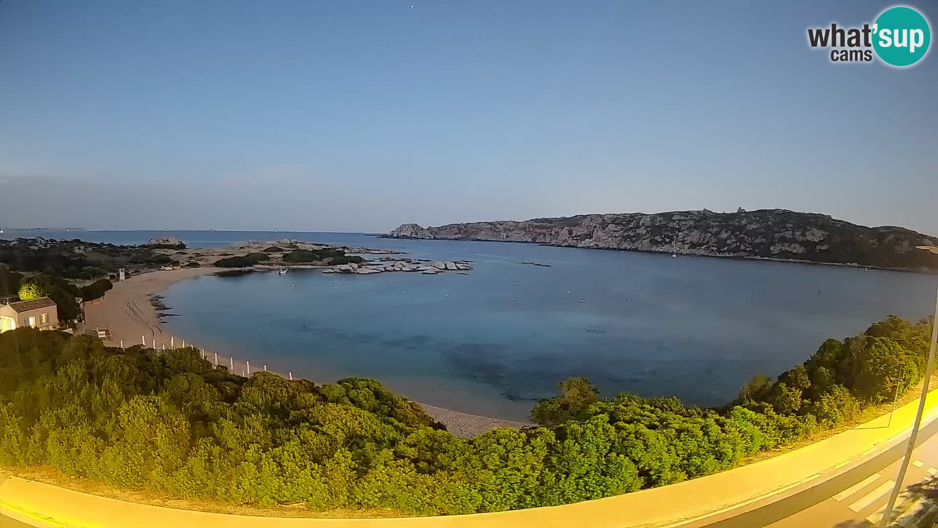 Web kamera Rena di Levante – Pogled uživo s Capo Testa