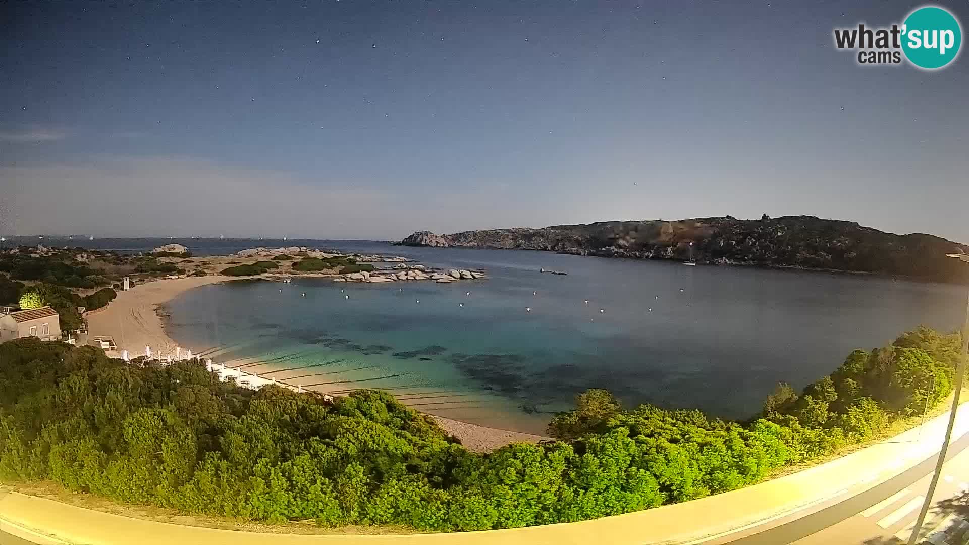Web kamera Rena di Levante – Pogled uživo s Capo Testa