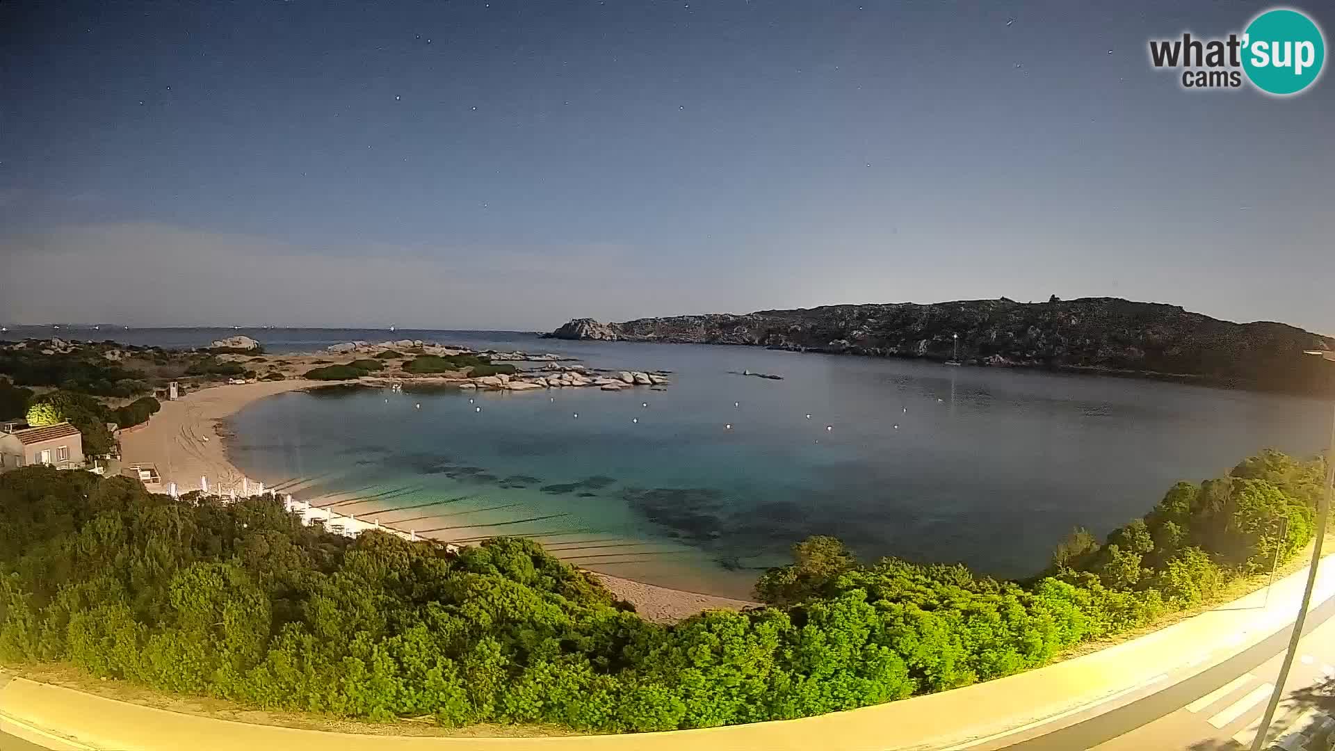 Web kamera Rena di Levante – Pogled uživo s Capo Testa