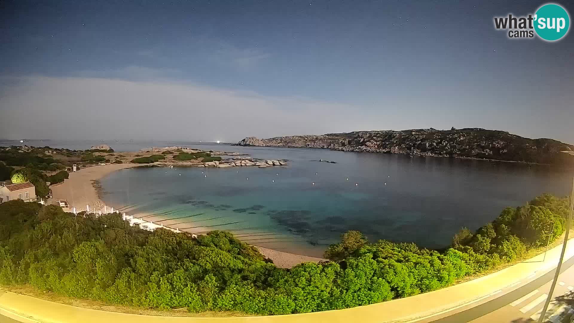 Spletna kamera Rena di Levante – Pogled v živo na Capo Testa
