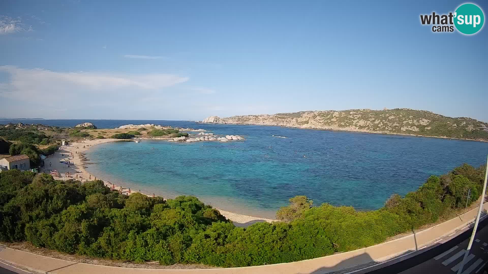 Webcam Rena di Levante – Live View from Capo Testa