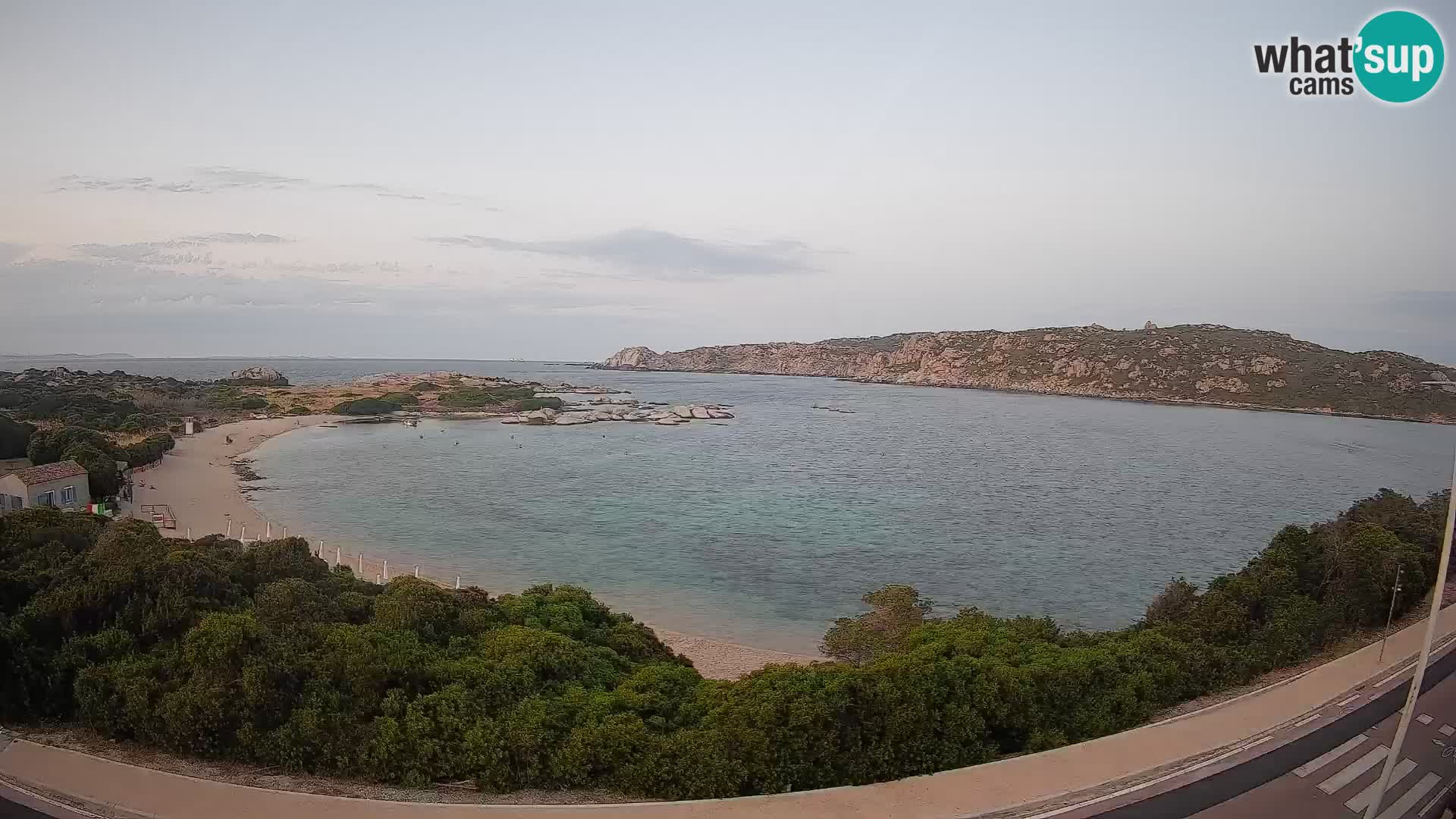 Spletna kamera Rena di Levante – Pogled v živo na Capo Testa