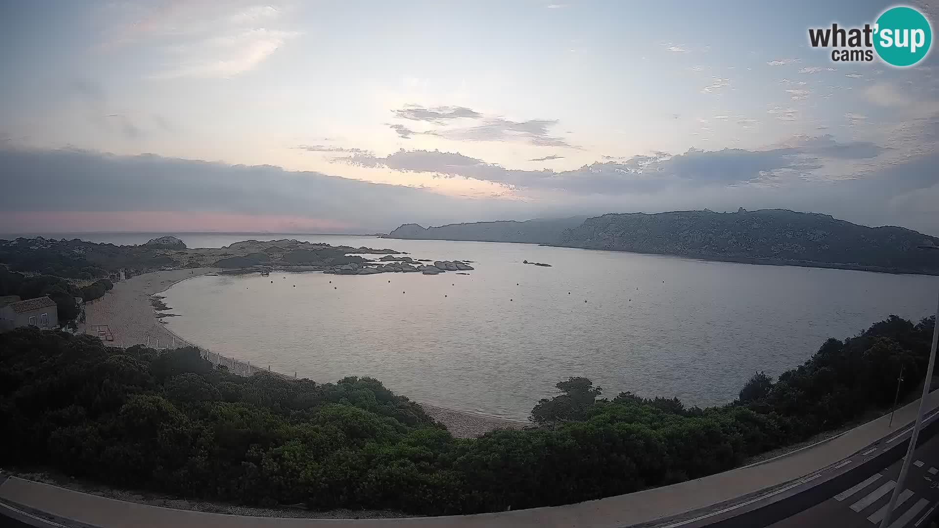 Webcam Rena di Levante – Live View from Capo Testa