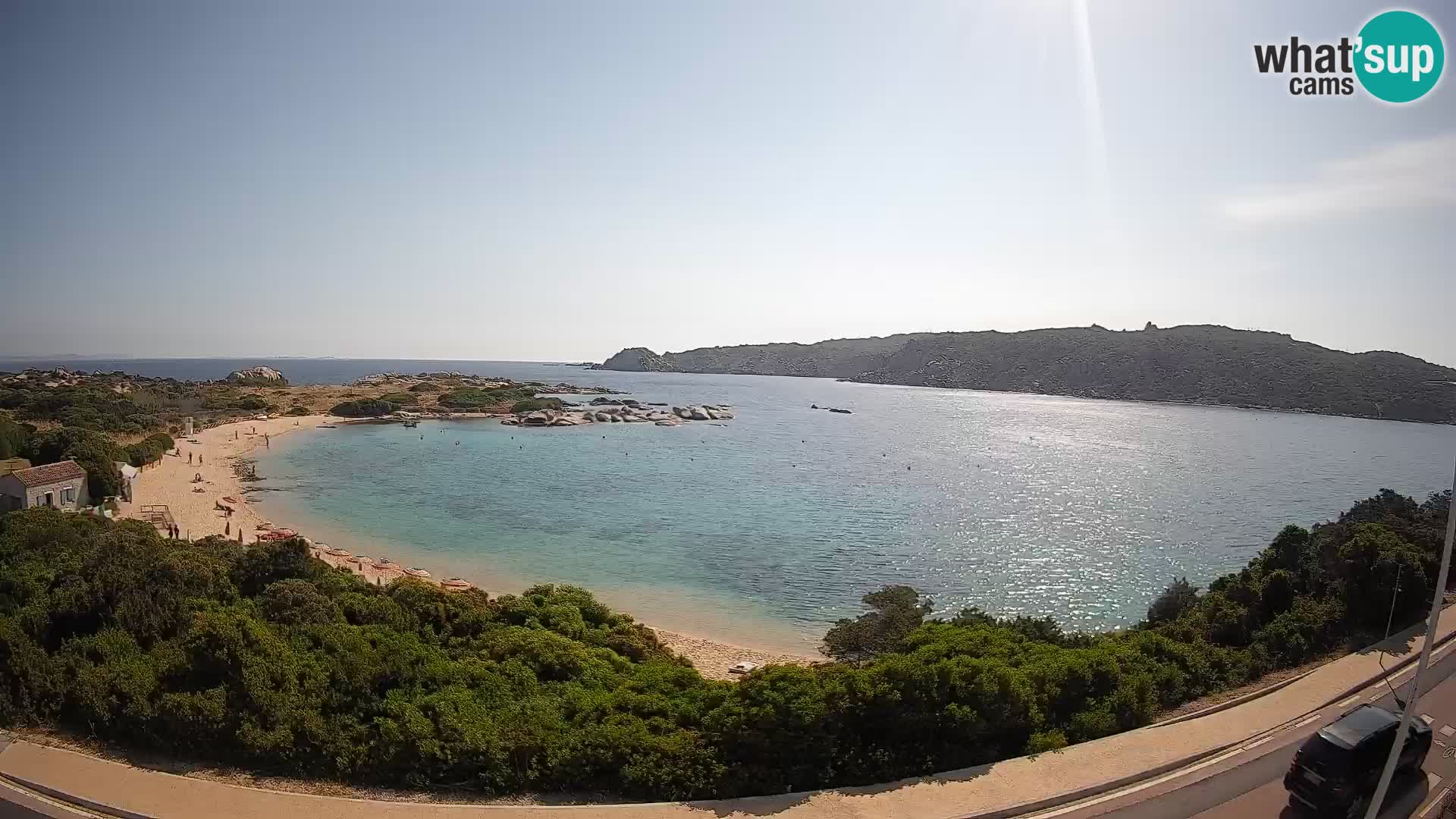 Spletna kamera Rena di Levante – Pogled v živo na Capo Testa