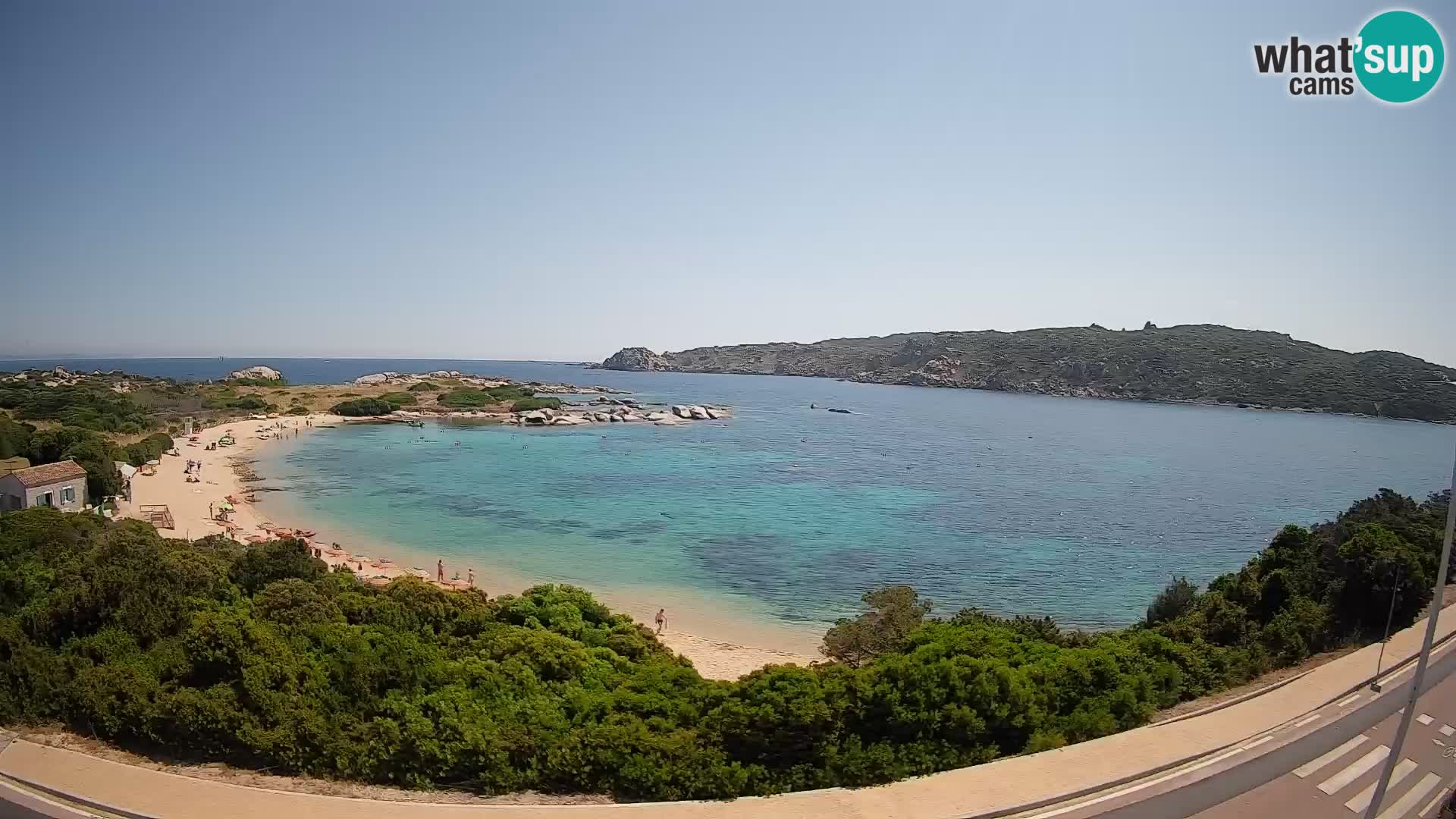 Webcam Rena di Levante – Vista en directo desde Capo Testa
