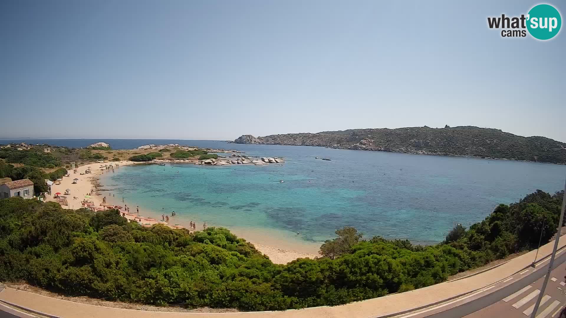 Webcam Rena di Levante – Vista live da Capo Testa