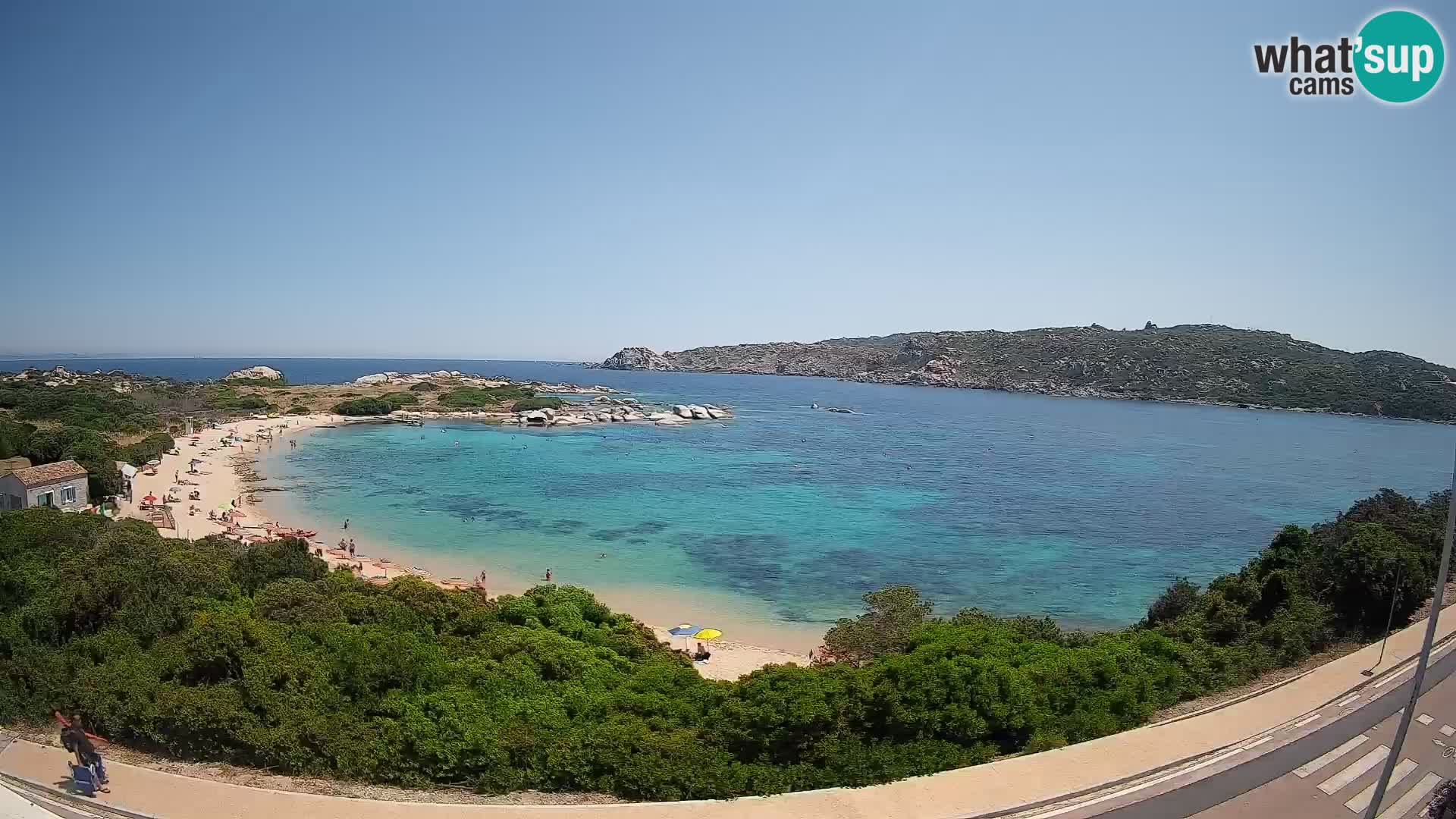 Webcam Rena di Levante – Vue en direct depuis Capo Testa