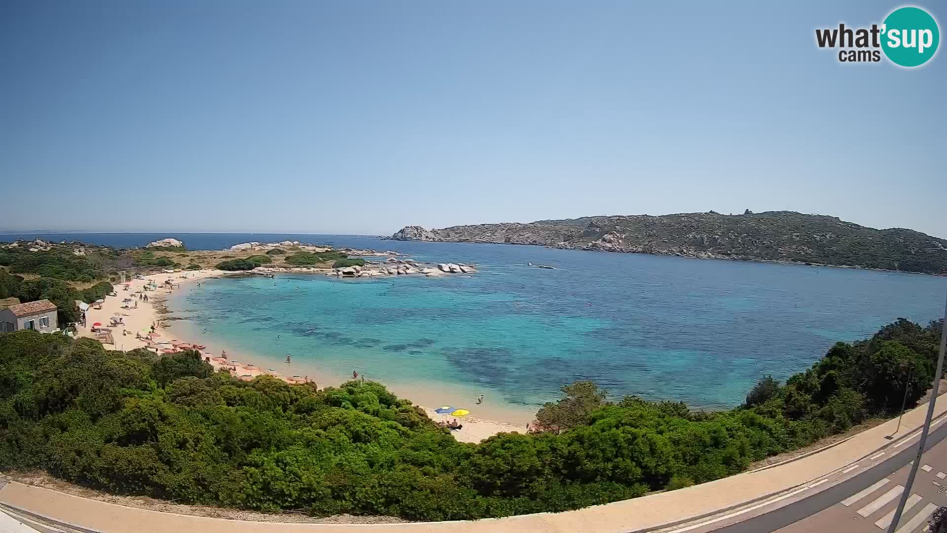Webcam Rena di Levante – Vista live da Capo Testa