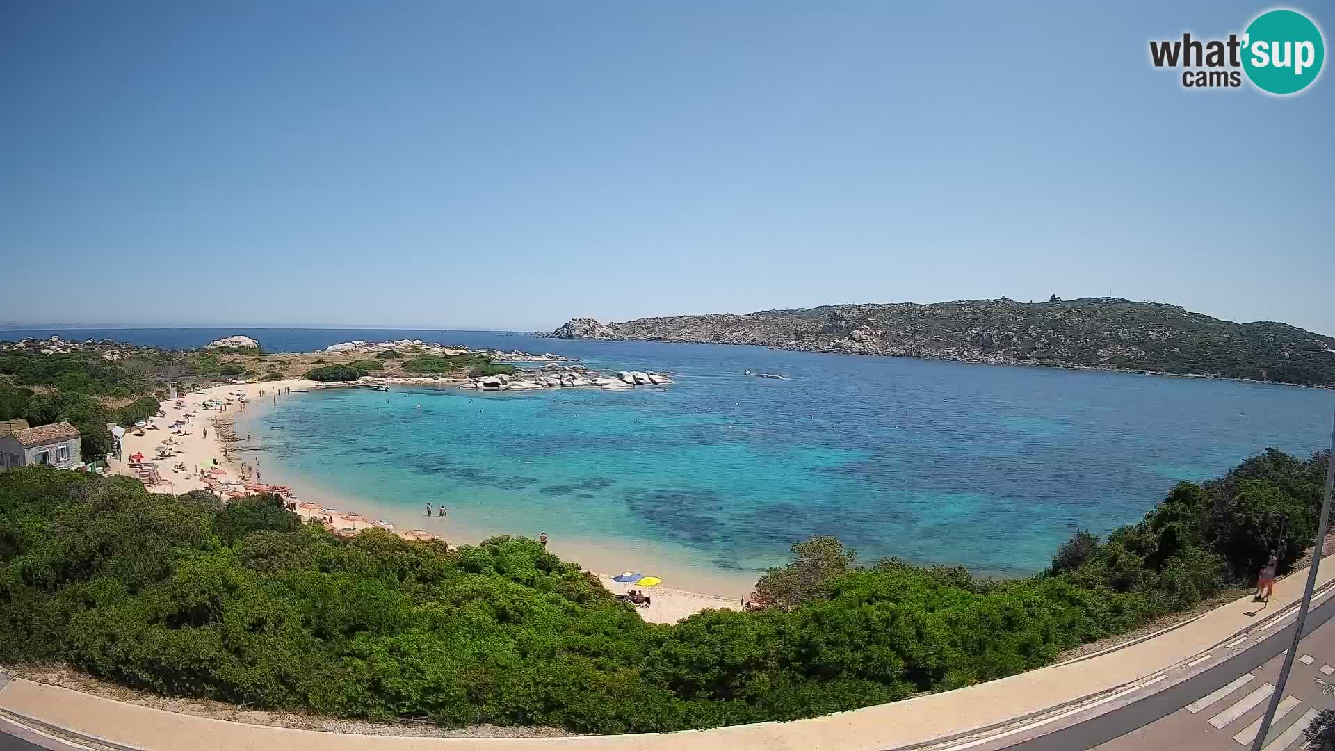 Webcam Rena di Levante – Vue en direct depuis Capo Testa