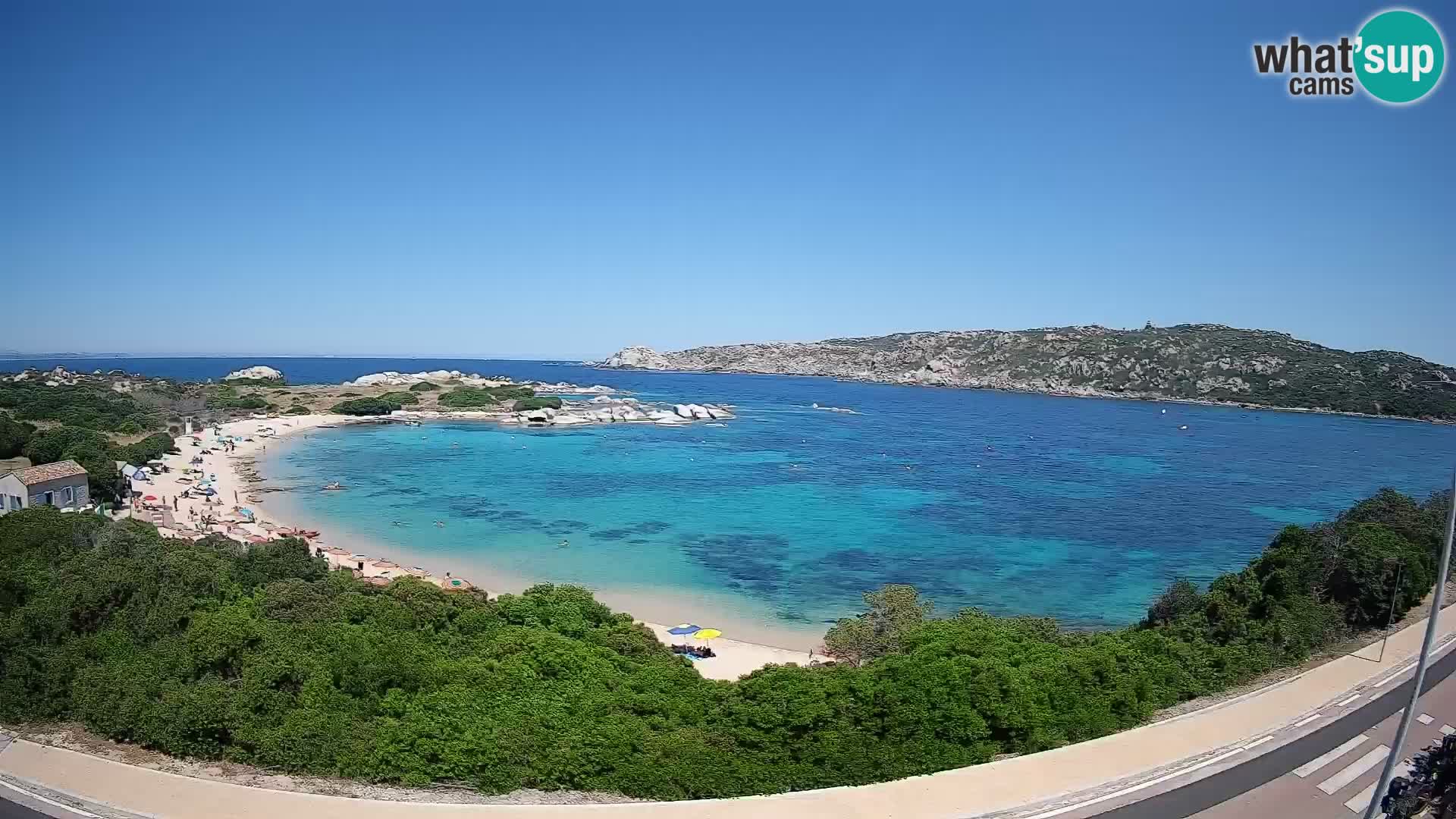 Webcam Rena di Levante – Live View from Capo Testa