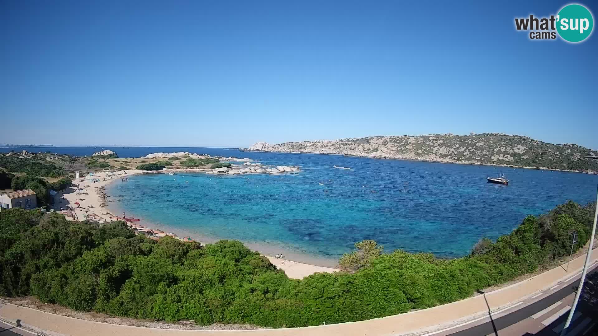 Webcam Rena di Levante – Vista live da Capo Testa