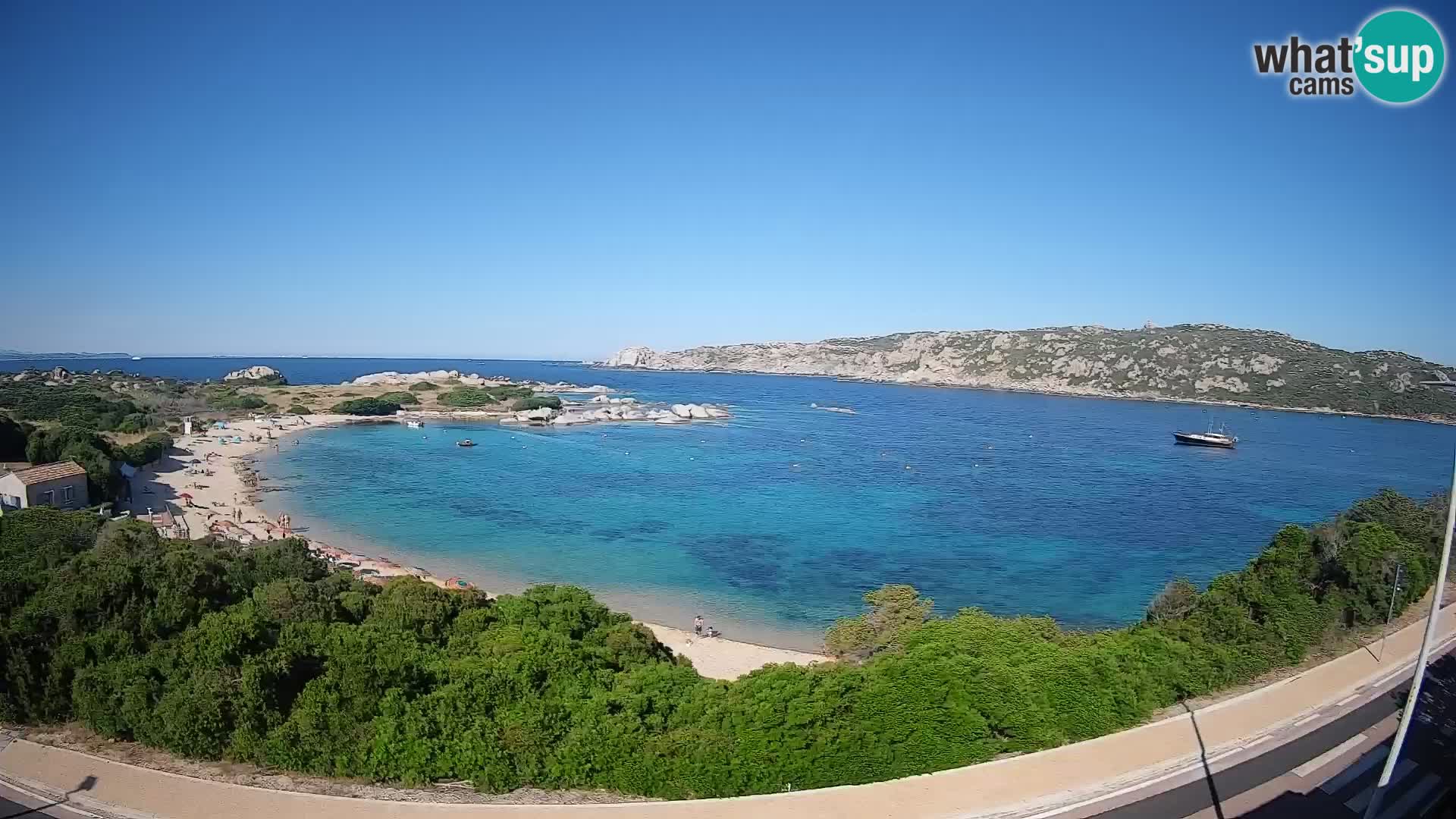 Webcam Rena di Levante – Vista en directo desde Capo Testa