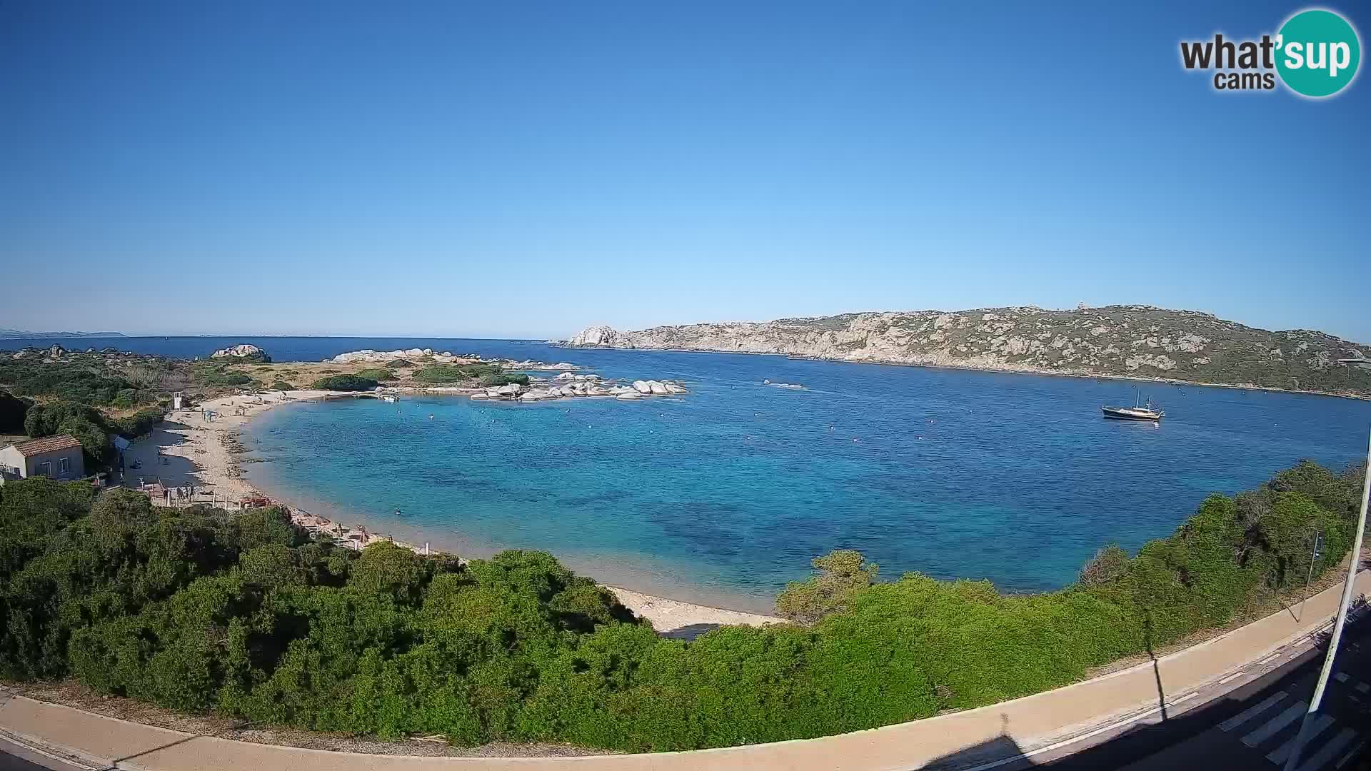 Webcam Rena di Levante – Vue en direct depuis Capo Testa