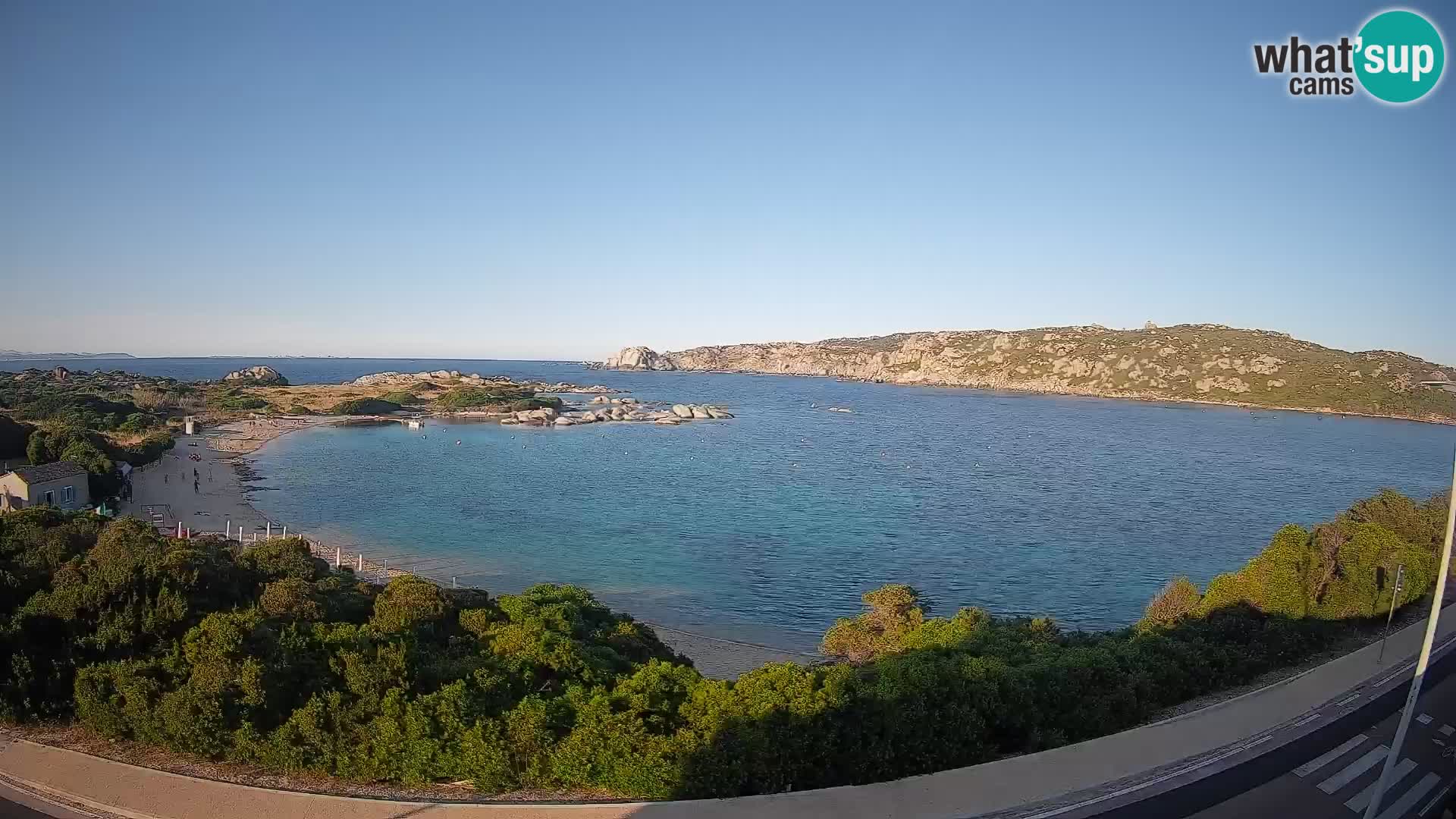 Webcam Rena di Levante – Live View from Capo Testa
