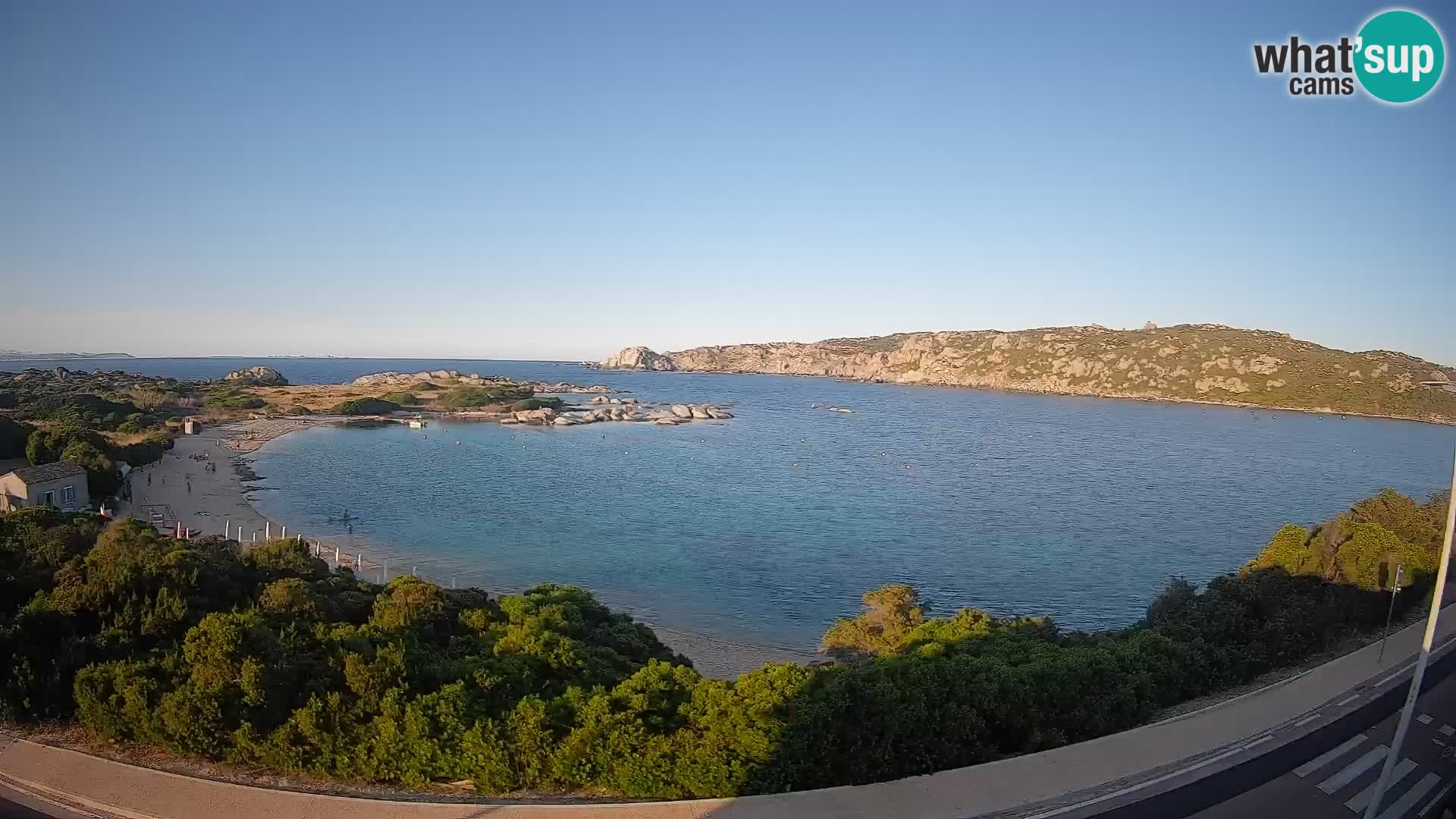 Webcam Rena di Levante – Vue en direct depuis Capo Testa
