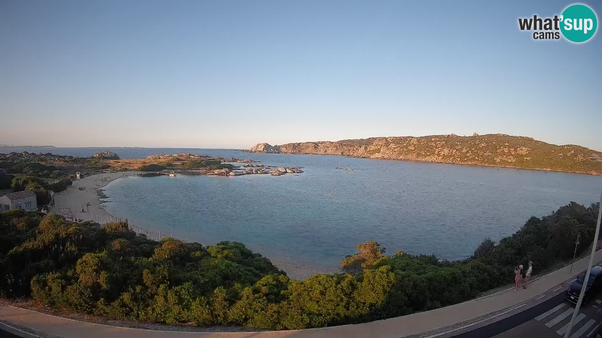 Webcam Rena di Levante – Live View from Capo Testa