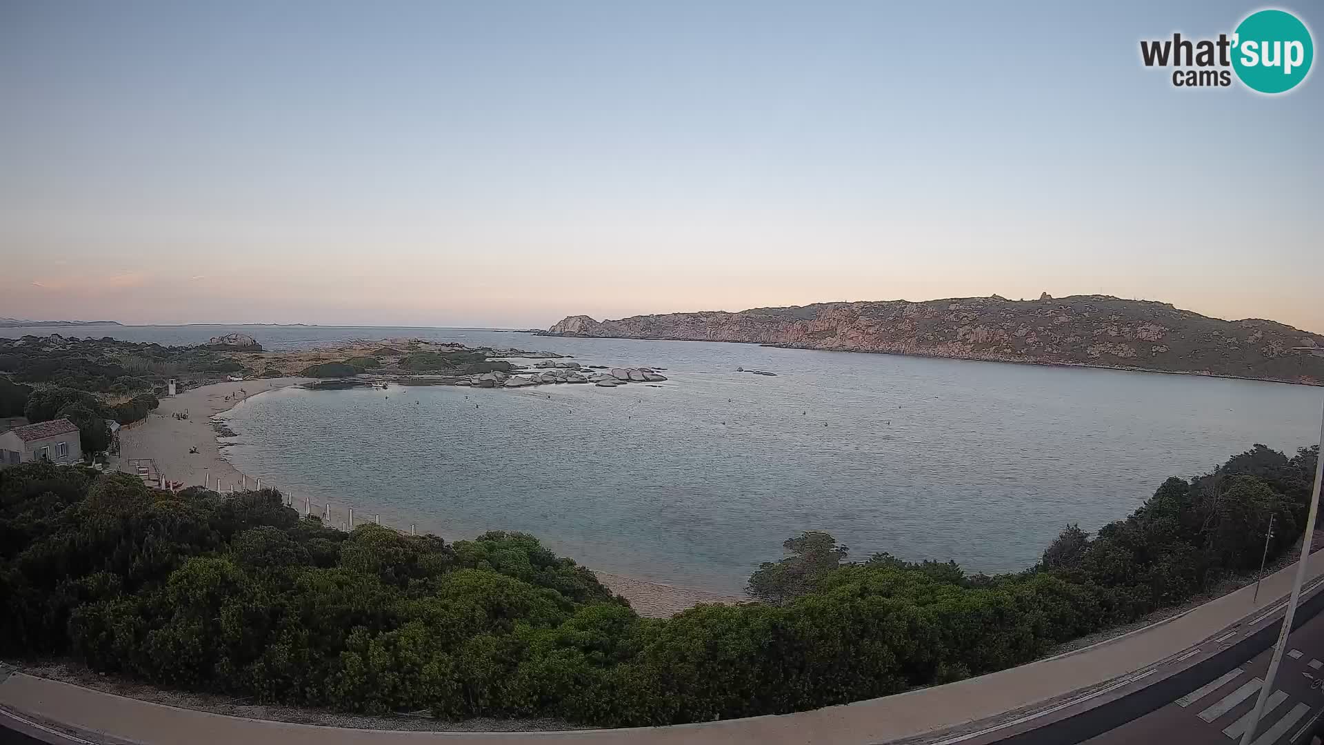 Webcam Rena di Levante – Live View from Capo Testa