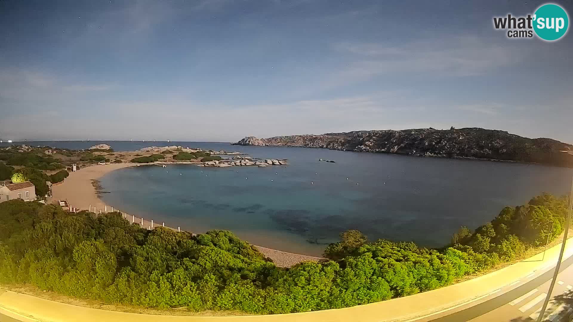 Webcam Rena di Levante – Live View from Capo Testa