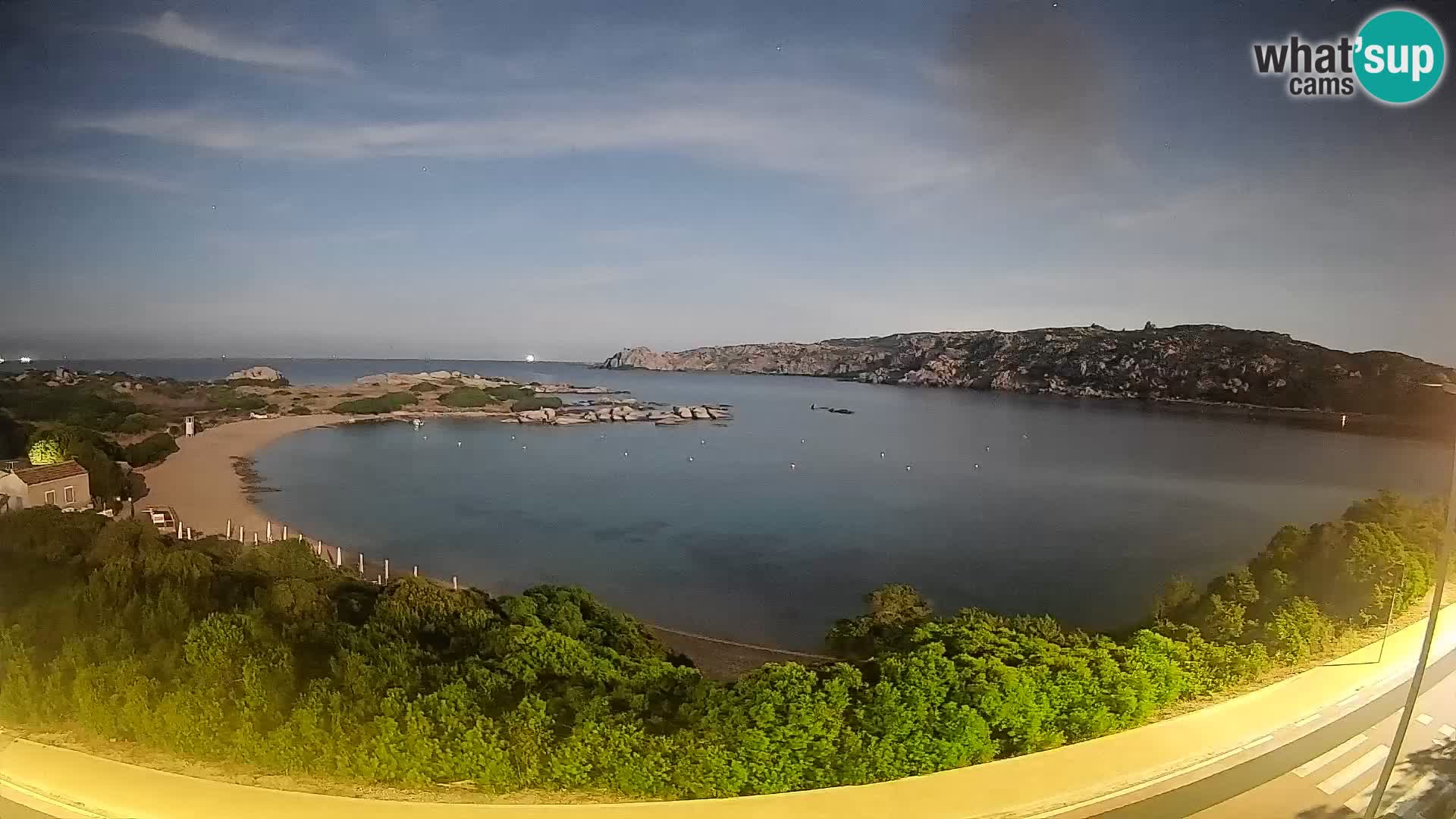 Webcam Rena di Levante – Live View from Capo Testa