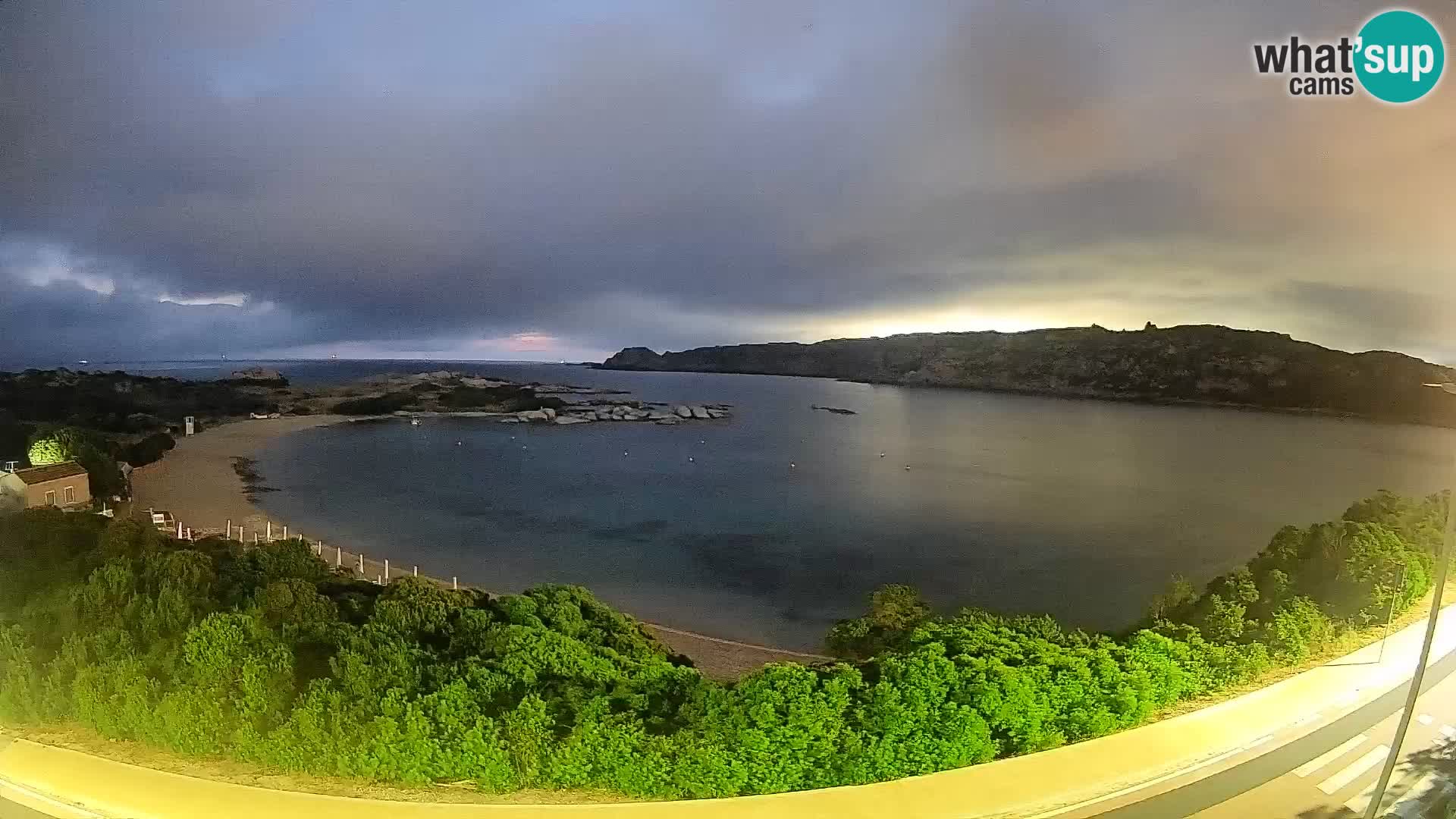 Webcam Rena di Levante – Live View from Capo Testa