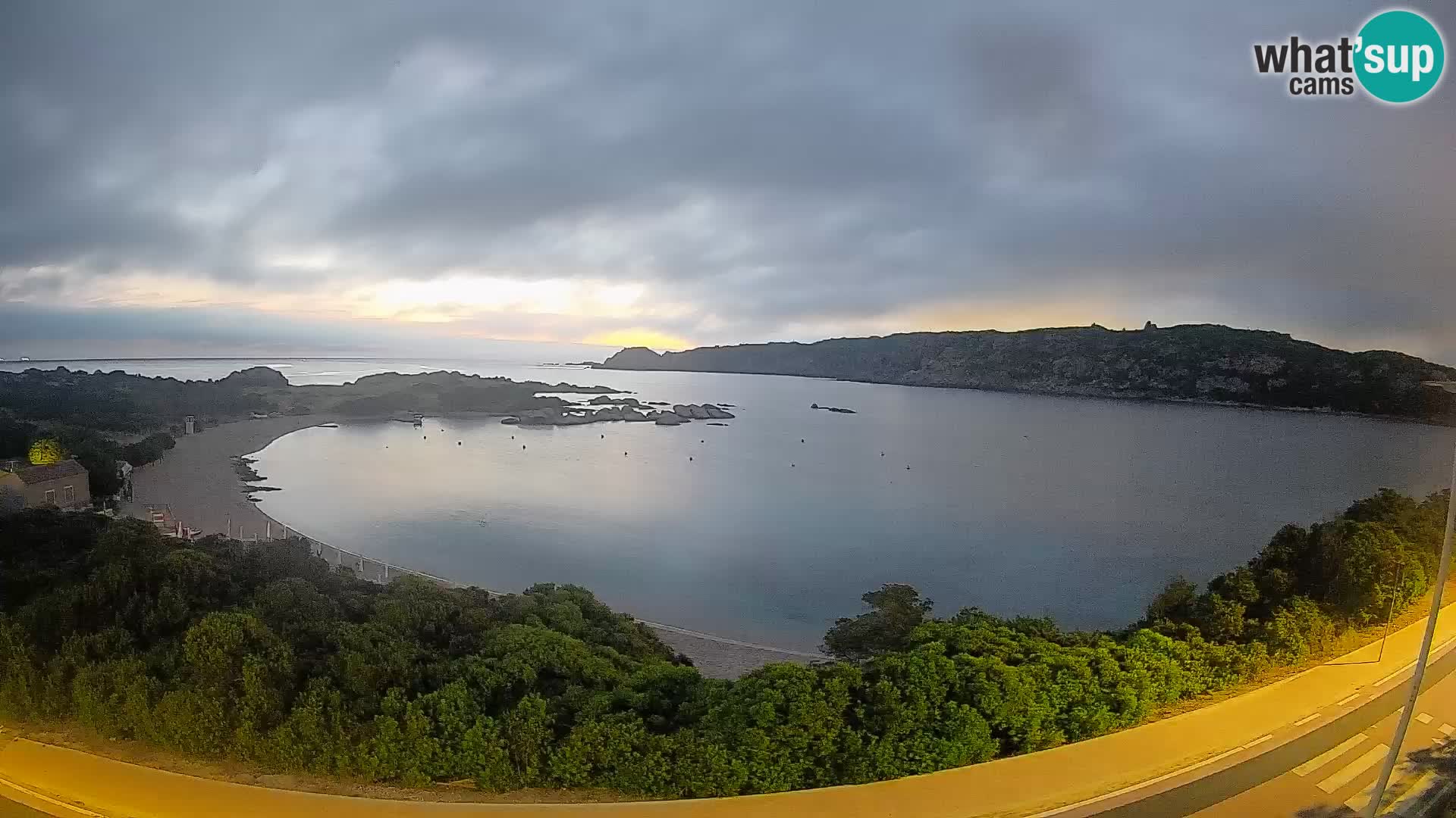 Webcam Rena di Levante – Live View from Capo Testa