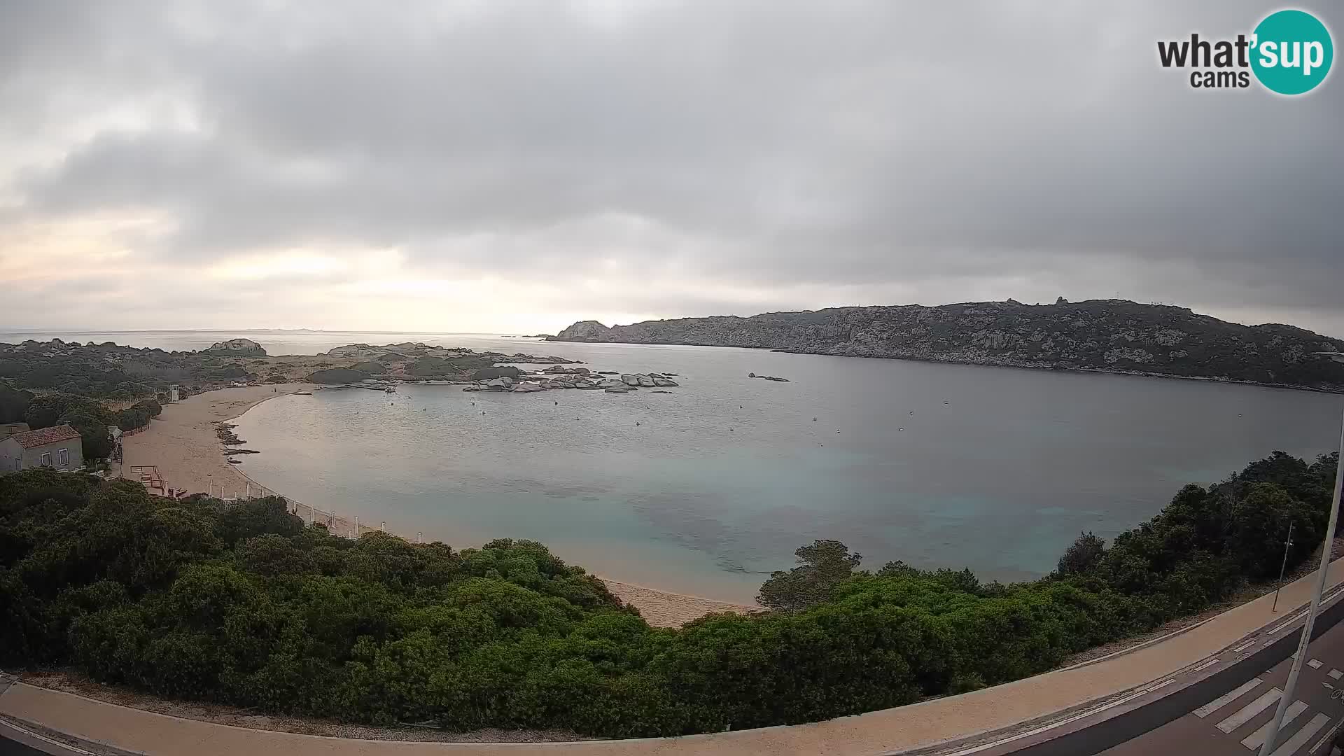 Webcam Rena di Levante – Live View from Capo Testa