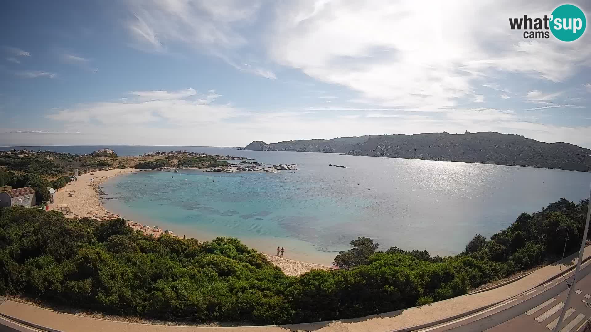 Webcam Rena di Levante – Live View from Capo Testa