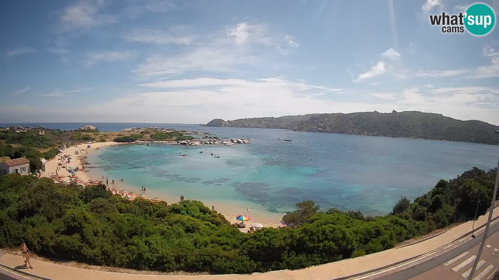 Webcam Rena di Levante – Live View from Capo Testa