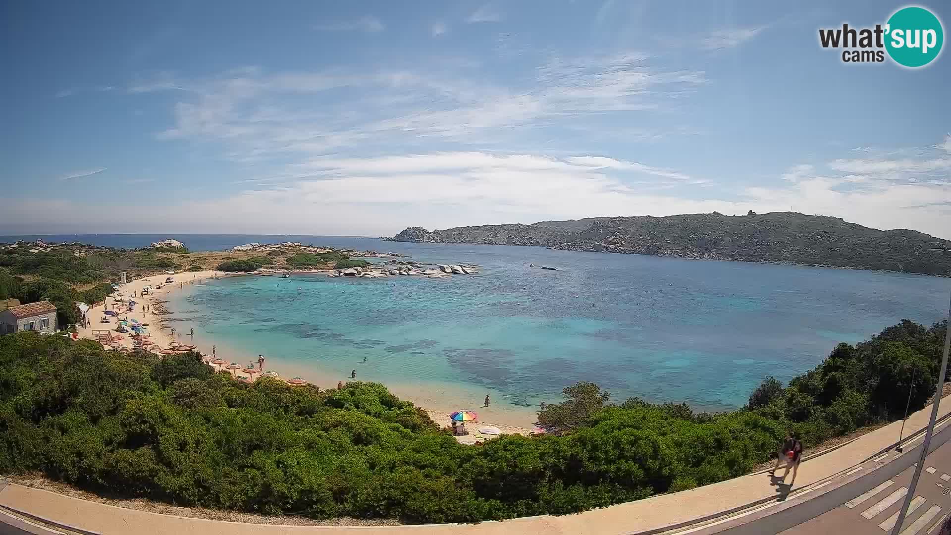 Webcam Rena di Levante – Vue en direct depuis Capo Testa