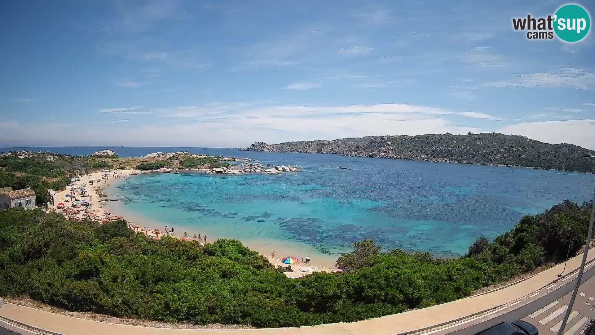 Webcam Rena di Levante – Vue en direct depuis Capo Testa