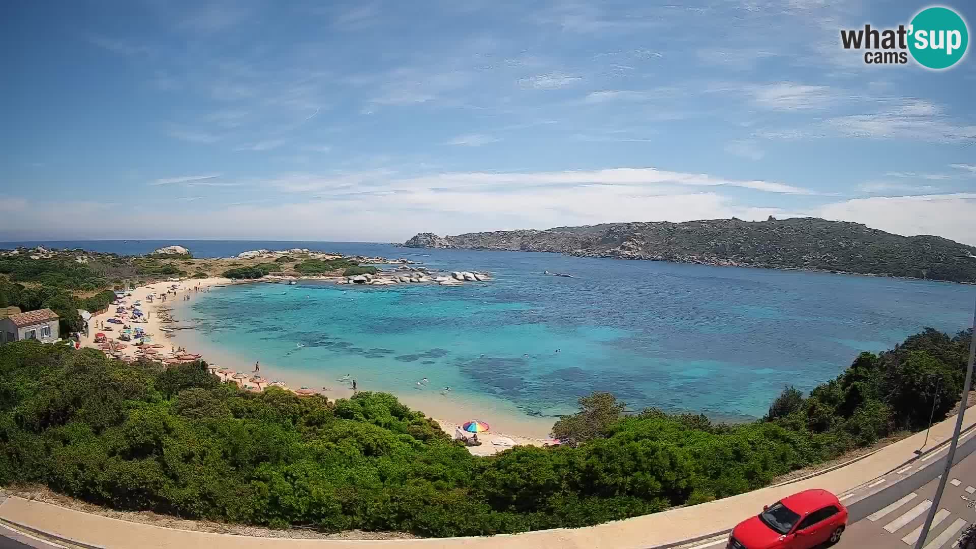 Spletna kamera Rena di Levante – Pogled v živo na Capo Testa