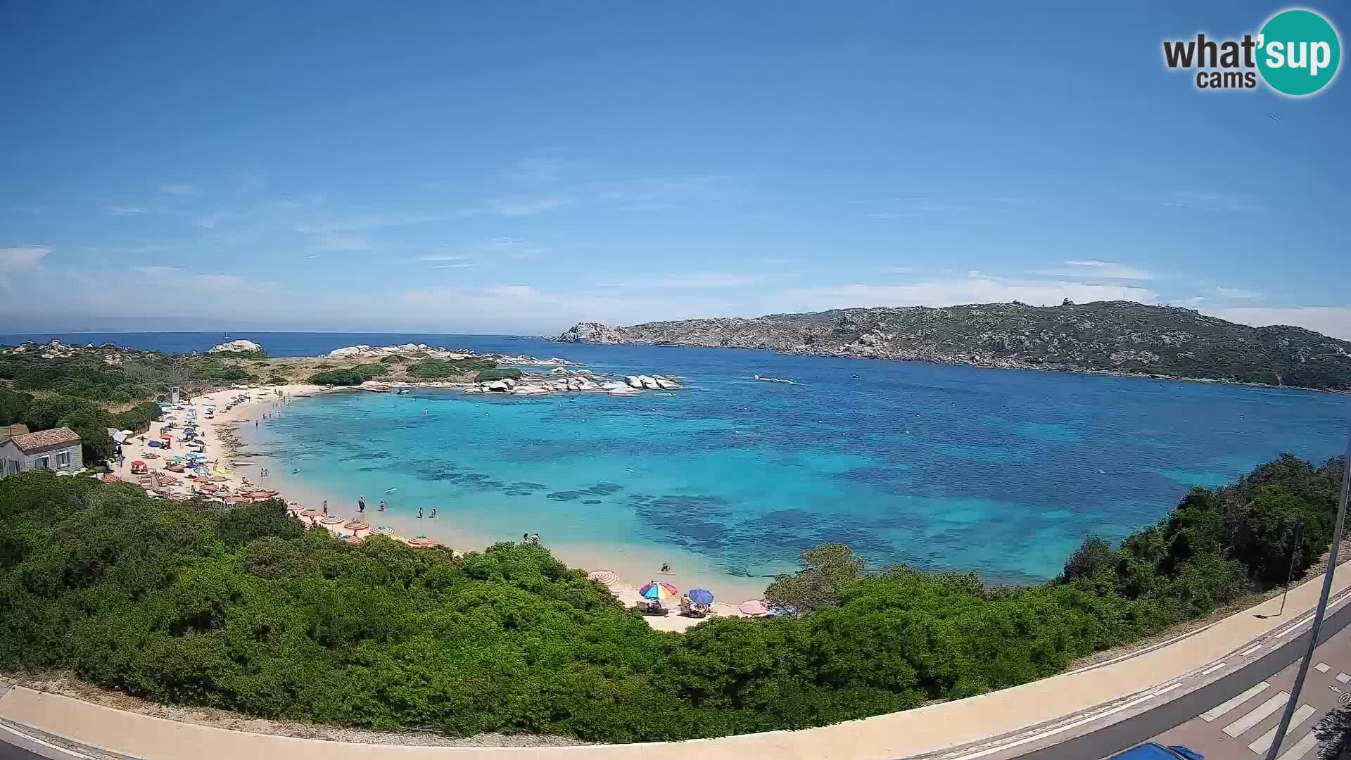 Webcam Rena di Levante – Vue en direct depuis Capo Testa