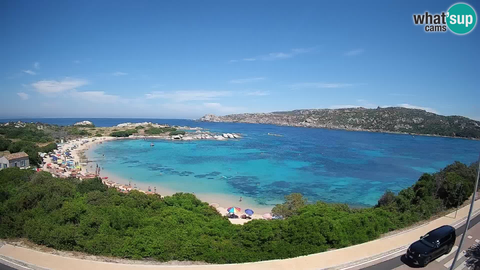 Spletna kamera Rena di Levante – Pogled v živo na Capo Testa