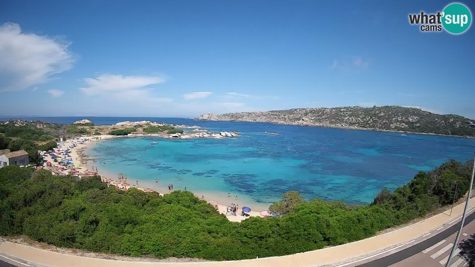 Webcam Rena di Levante – Live View from Capo Testa