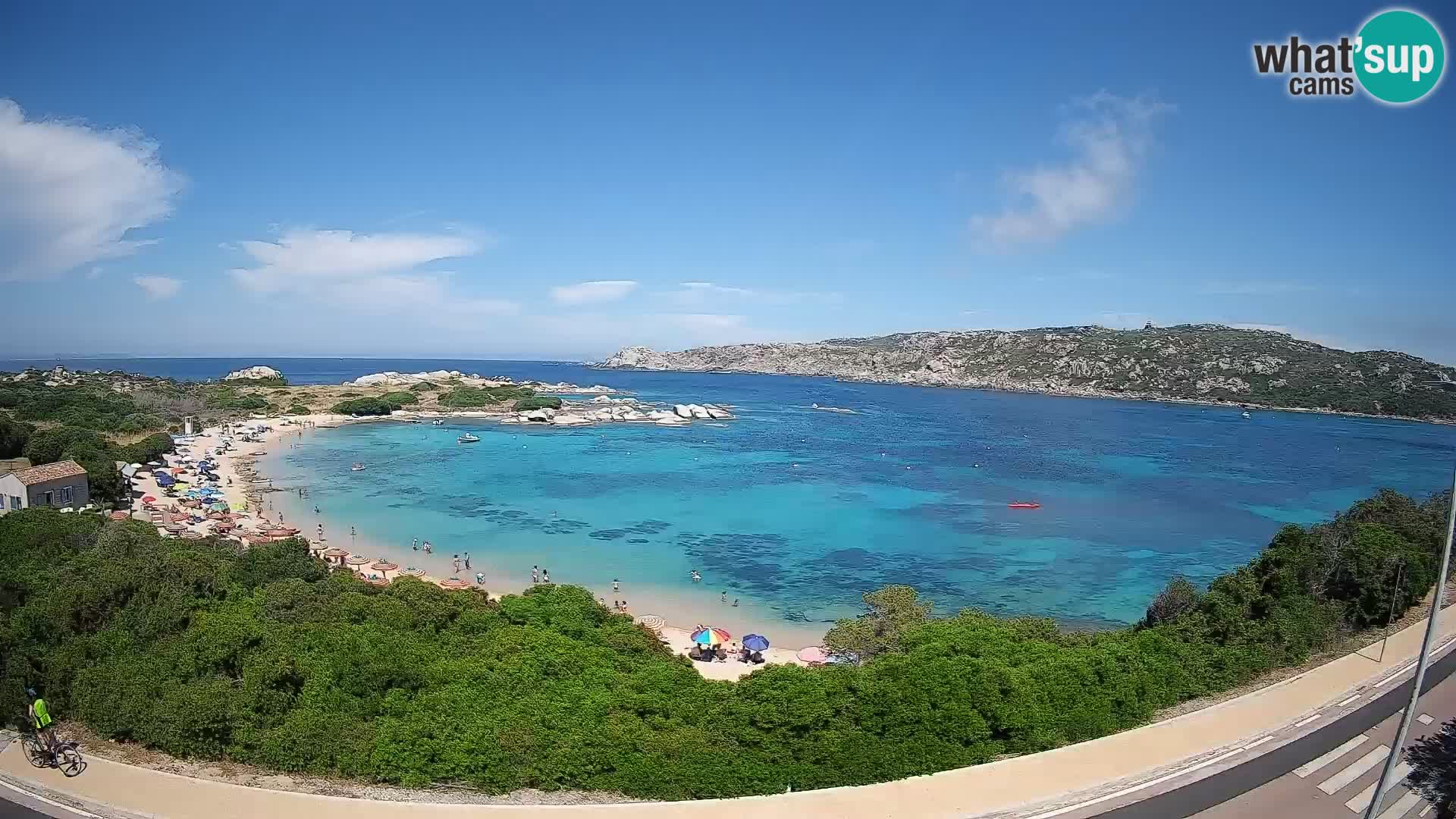 Spletna kamera Rena di Levante – Pogled v živo na Capo Testa