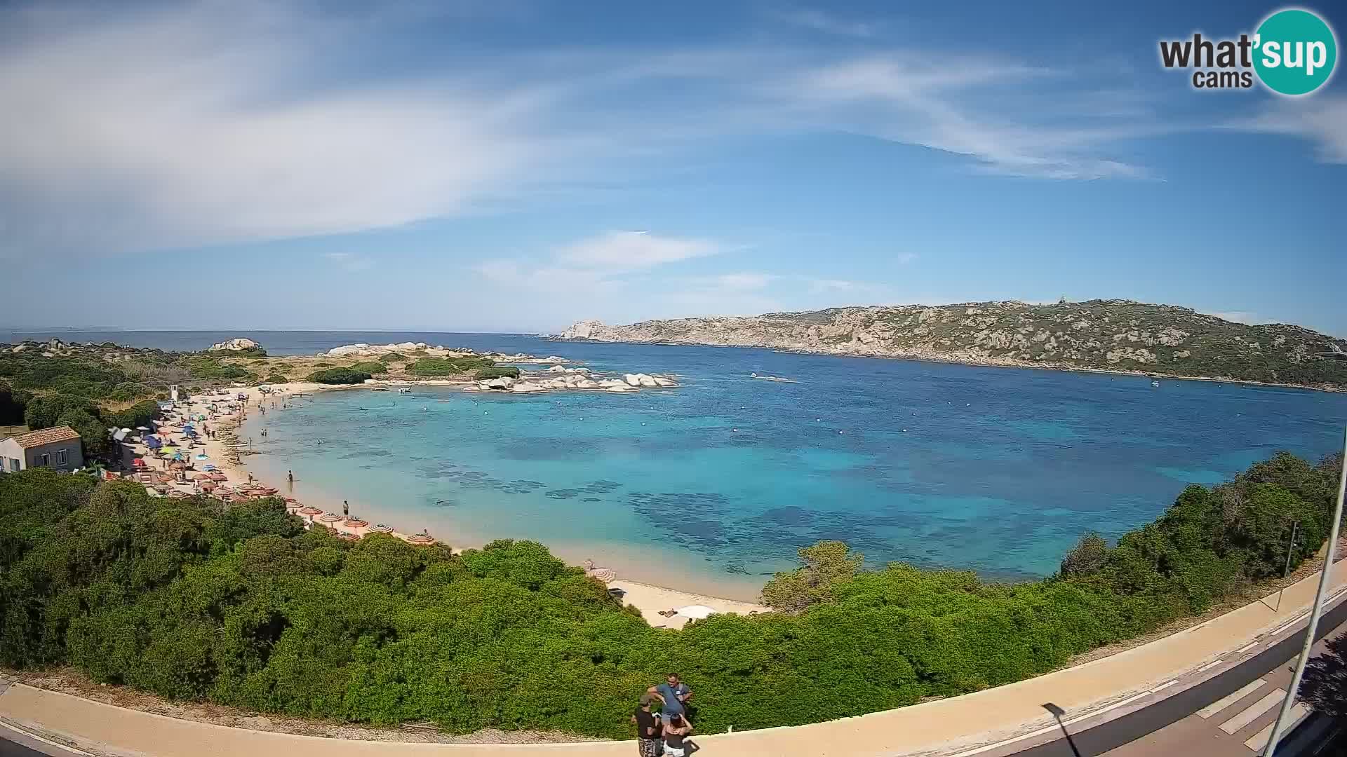 Webcam Rena di Levante – Live View from Capo Testa