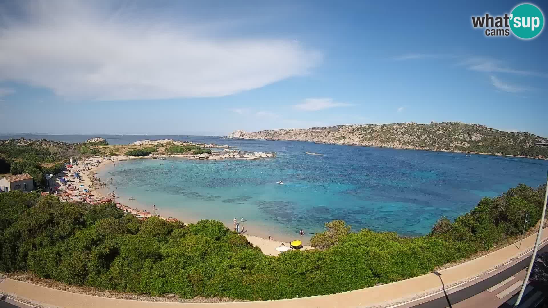Webcam Rena di Levante – Vue en direct depuis Capo Testa