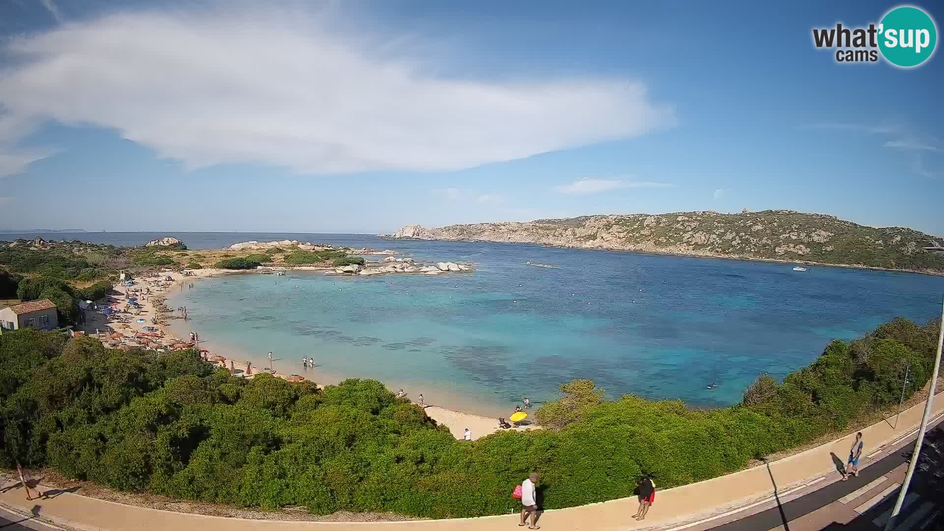 Webcam Rena di Levante – Vue en direct depuis Capo Testa